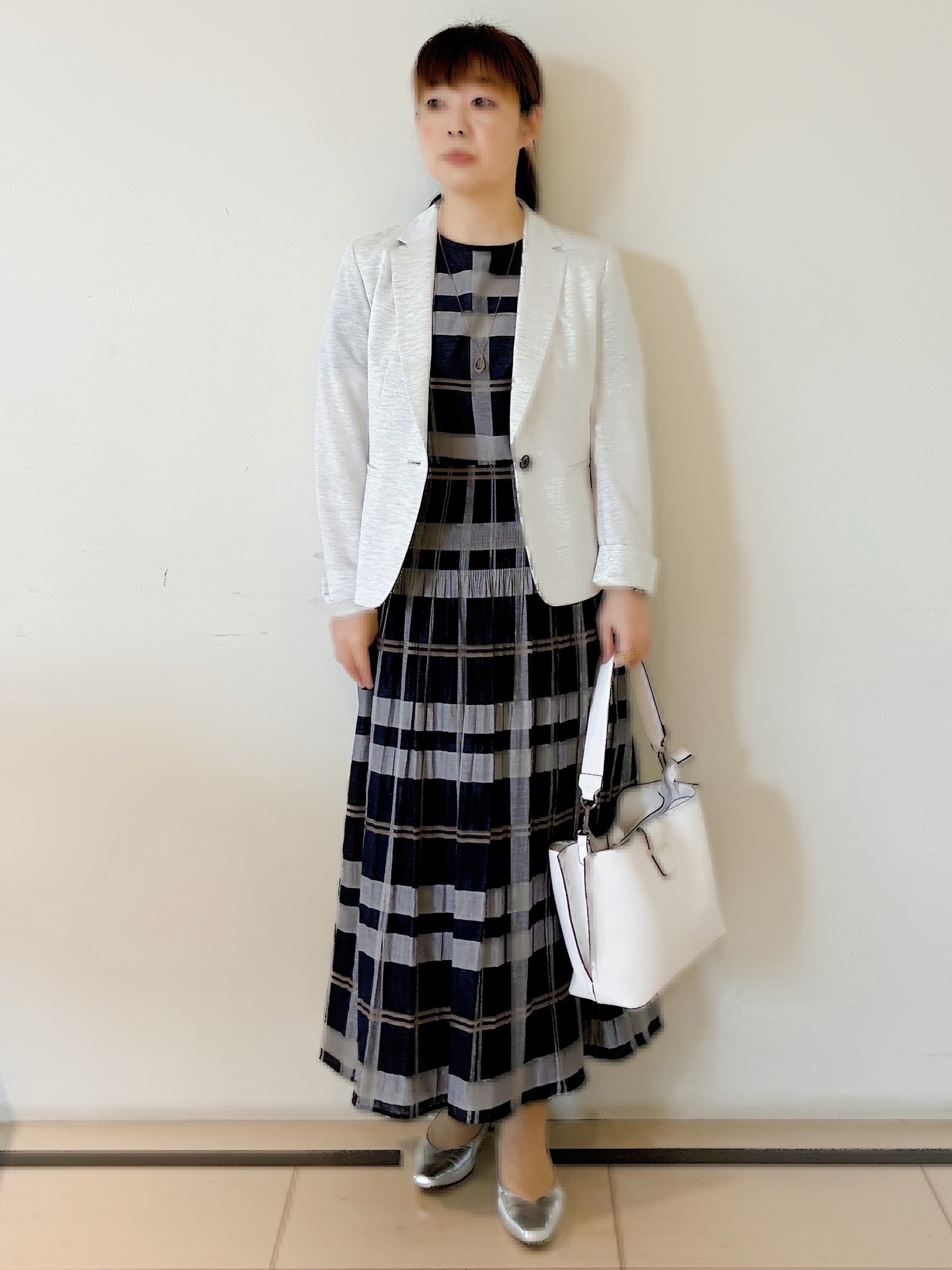 ひーさんの「Reflect｜【SS-4Lサイズ／UVカット／接触冷感】匠ジャケット／ベーシックテーラード」を使ったコーディネート