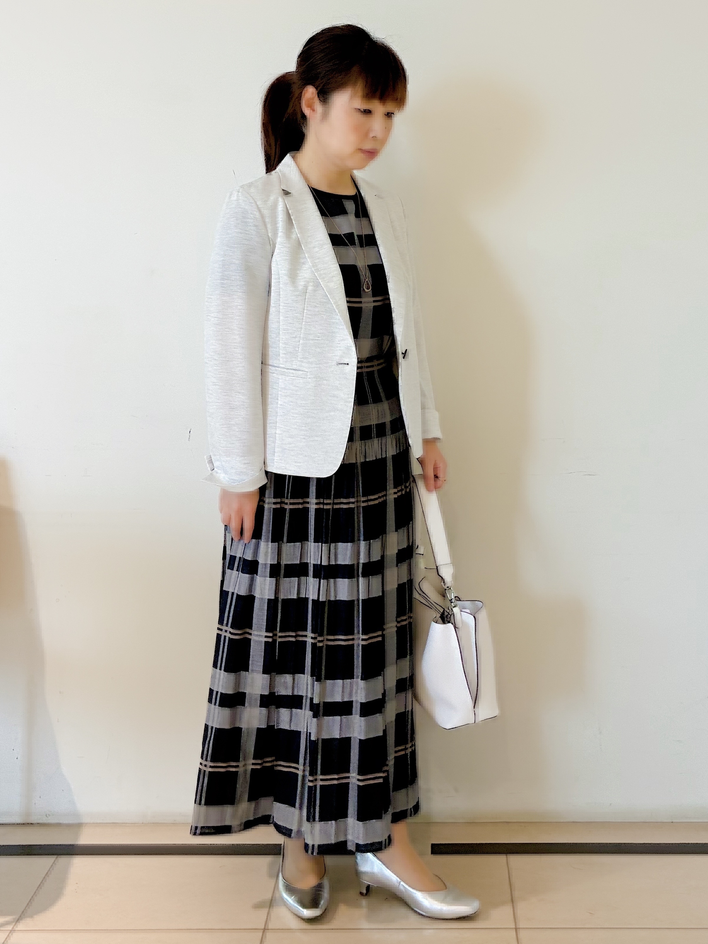 ひーさんの「Reflect｜【SS-4Lサイズ／UVカット／接触冷感】匠ジャケット／ベーシックテーラード」を使ったコーディネート