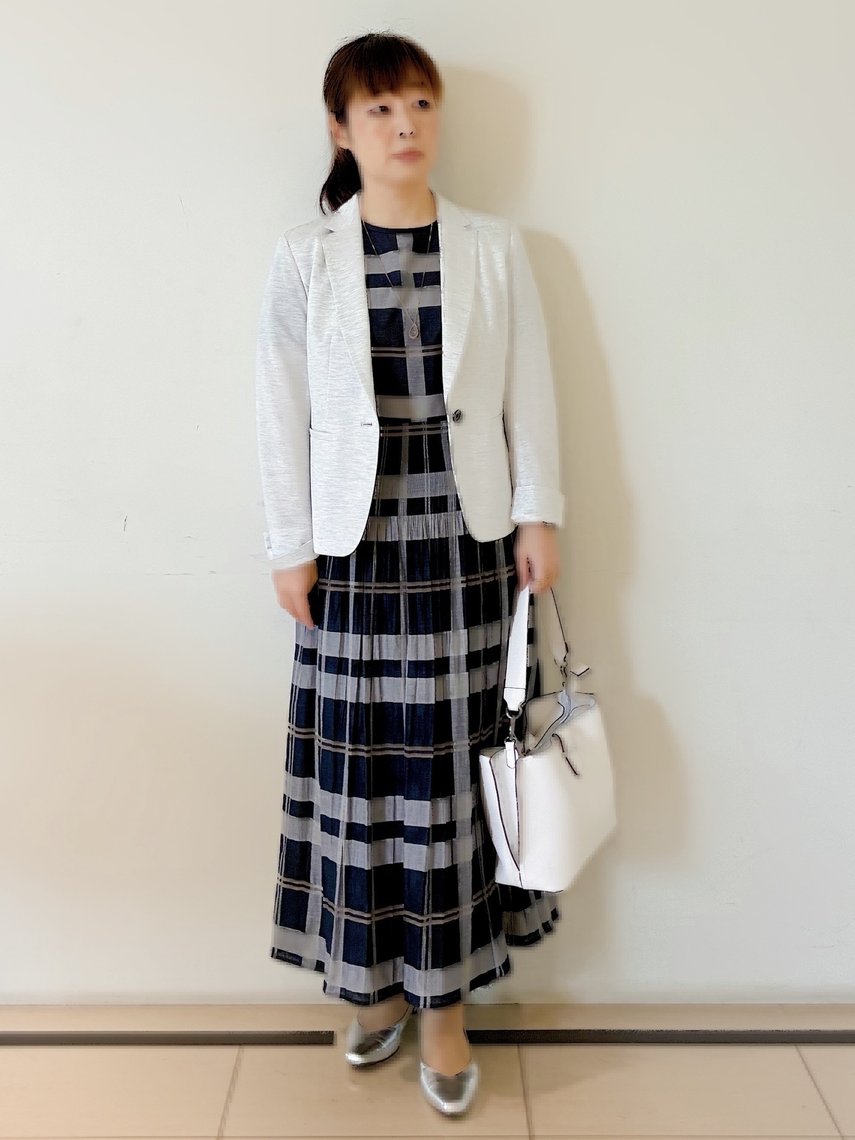 ひーさんの「Reflect｜【SS-4Lサイズ／UVカット／接触冷感】匠ジャケット／ベーシックテーラード」を使ったコーディネート