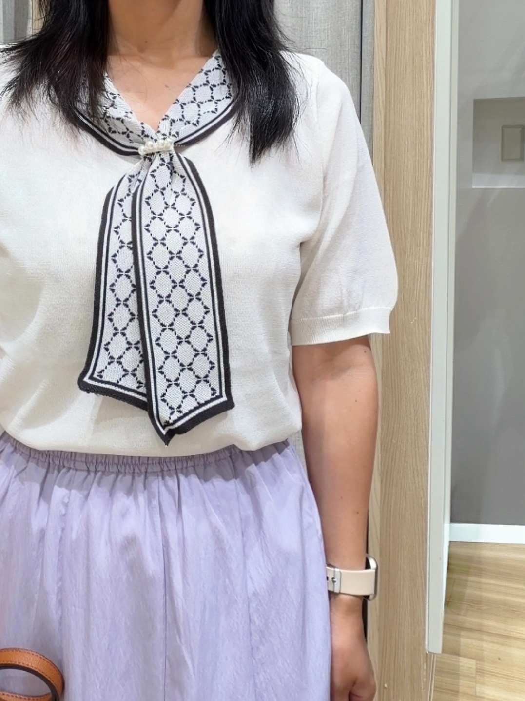 Fumikaさんの「grove｜【洗濯機◎】軽やかに揺れる、マーメイドフレアスカート」を使ったコーディネート