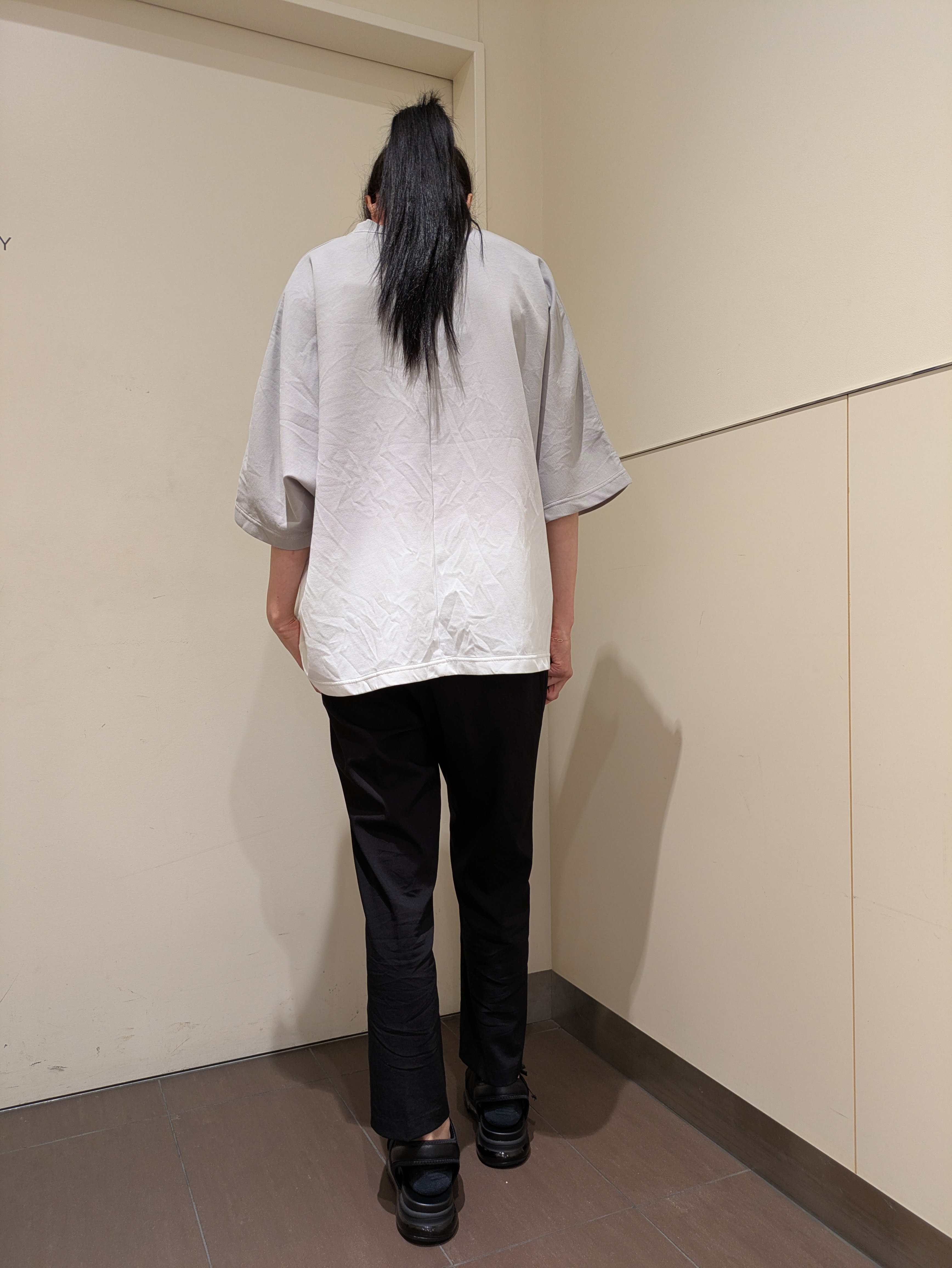Chiichanさんの「tk.TAKEO KIKUCHI｜【人気商品！】グラデーションドルマンカットソー　ウォッシャブル/柔らかタッチ/ふっくら/ドルマンスリ」を使ったコーディネート