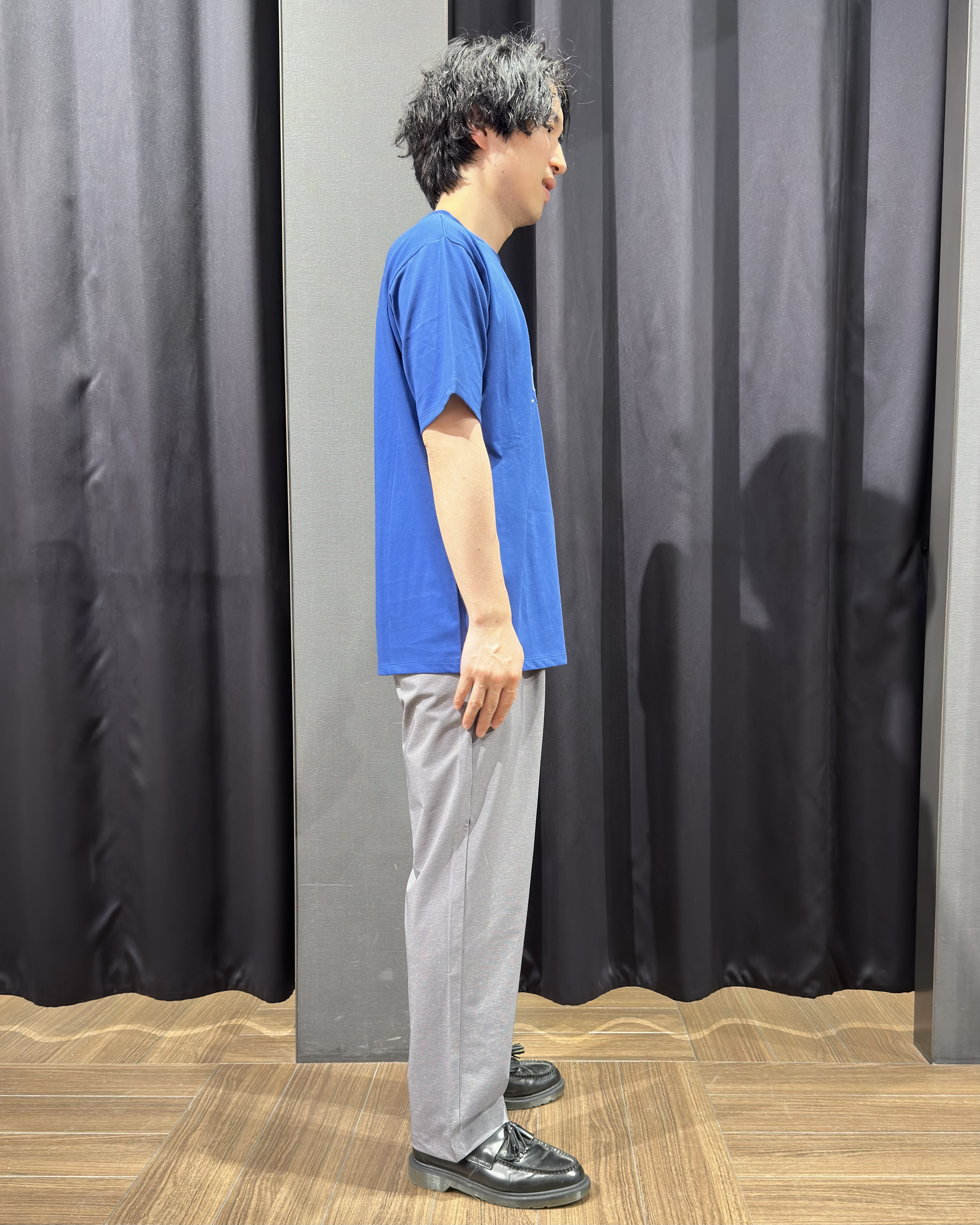 tomoyaさんの「THE SHOP TK｜COOLロゴ半袖Tシャツ 接触冷感／洗濯機OK」を使ったコーディネート