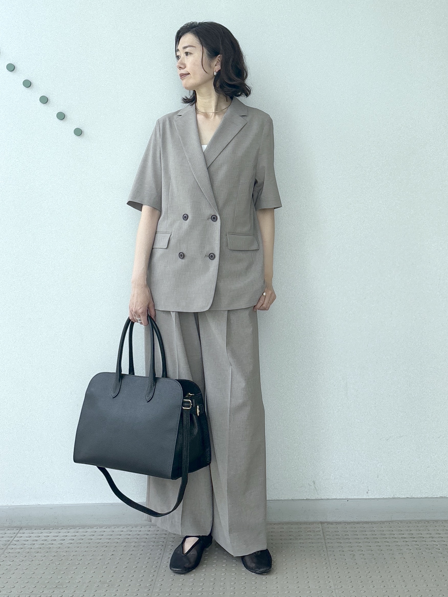 saitoさんの「DRESSTERIOR｜【otonaMUSE5月号掲載/セットアップ可】ウォッシャブルイージーサマージャケット」を使ったコーディネート