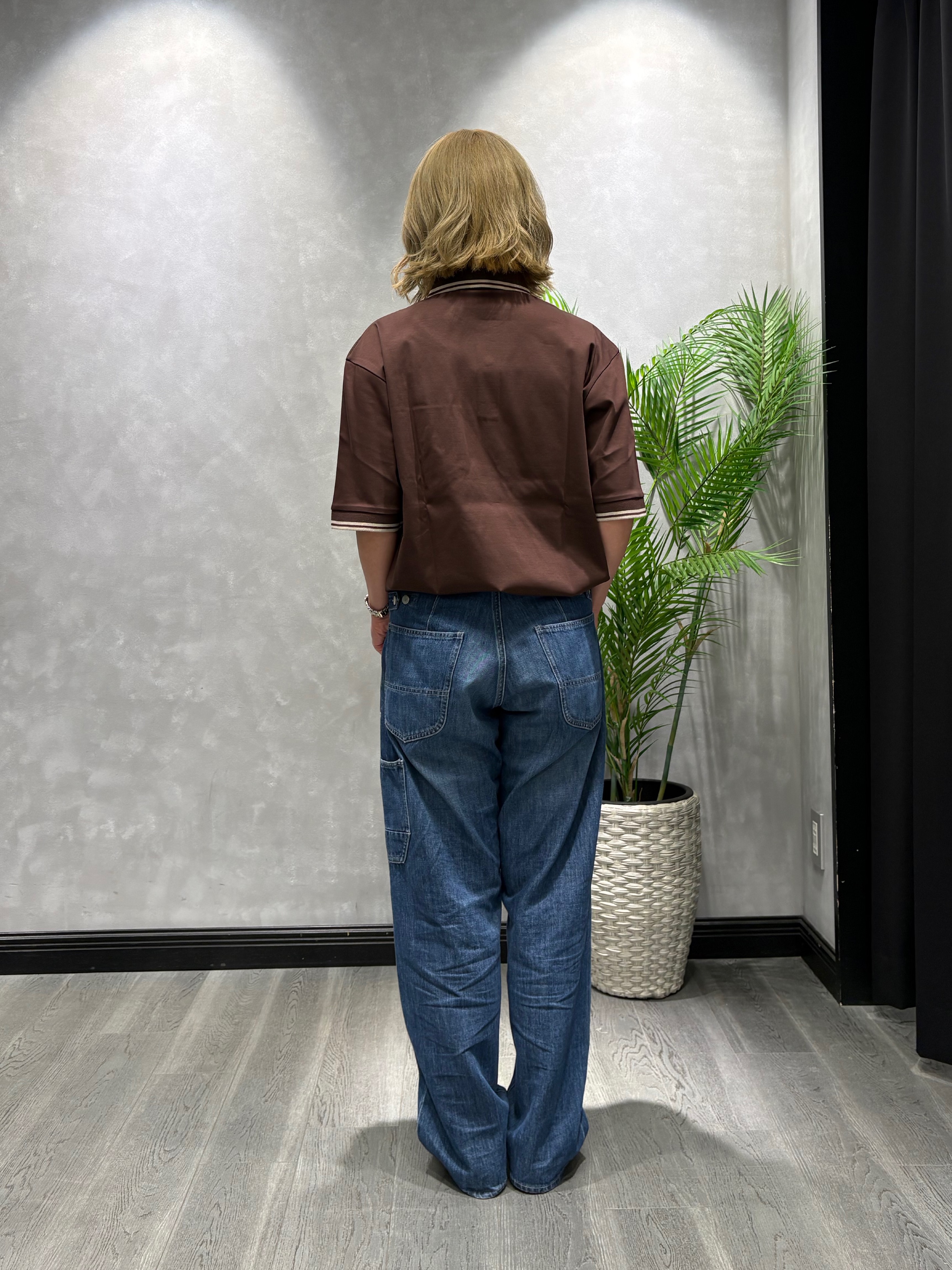 s___sさんの「TAKEO KIKUCHI｜【BOWLER HAT LABEL】アイスクリアコットン ボーラーハットウォーカー ポロシャツ」を使ったコーディネート