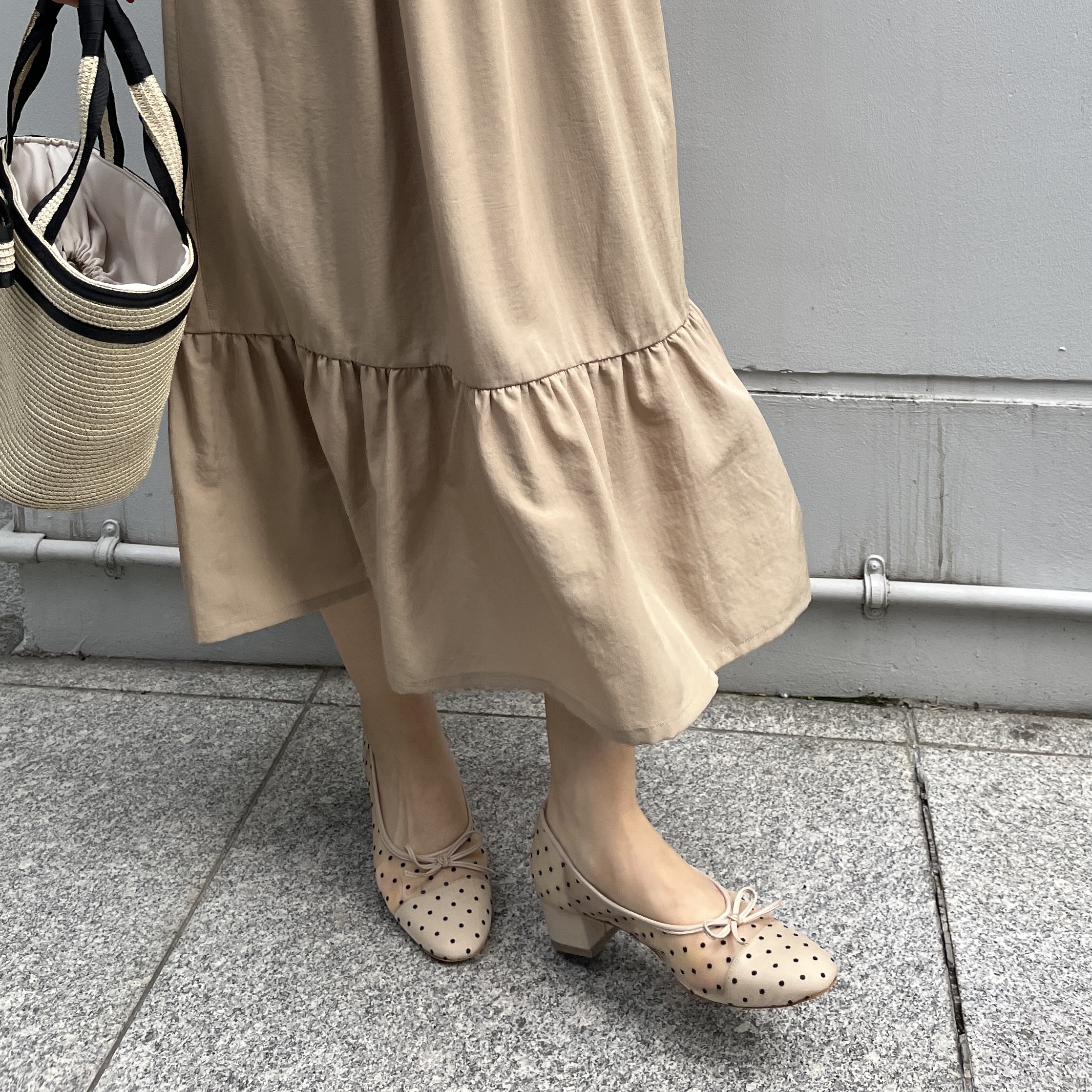 makiさんの「Couture brooch｜リボンペーパートート」を使ったコーディネート