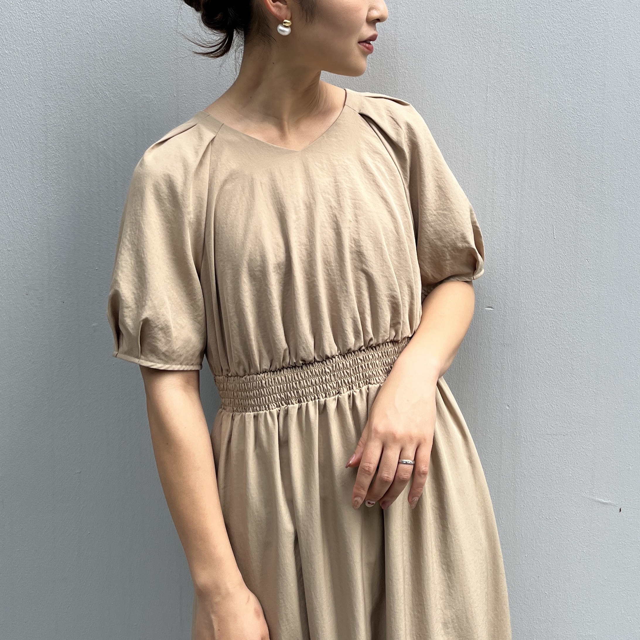 makiさんの「Couture brooch｜リボンペーパートート」を使ったコーディネート