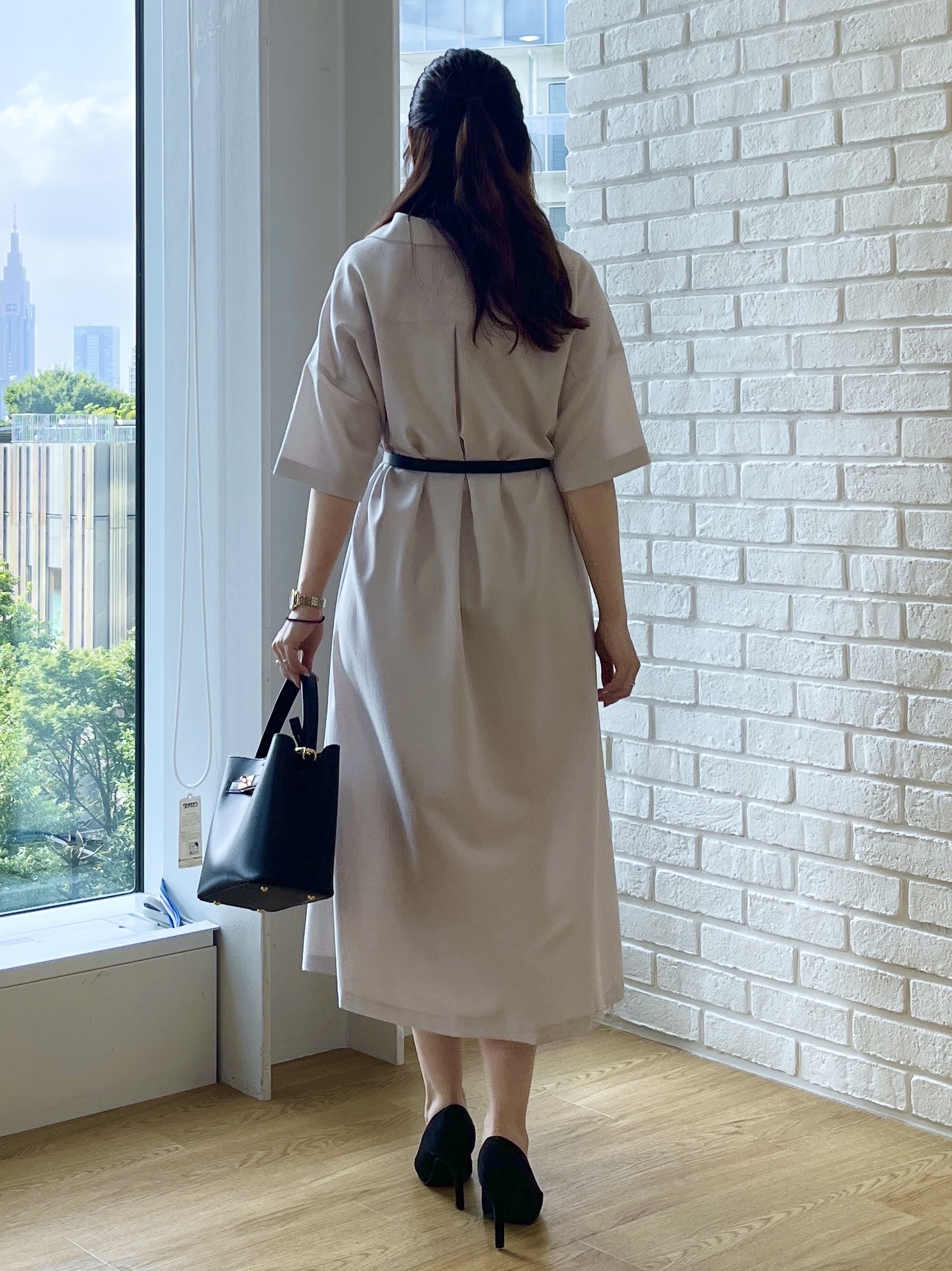 Saekoさんの「UNTITLED｜【追加/新色】エアリーワンハンドルバッグ」を使ったコーディネート