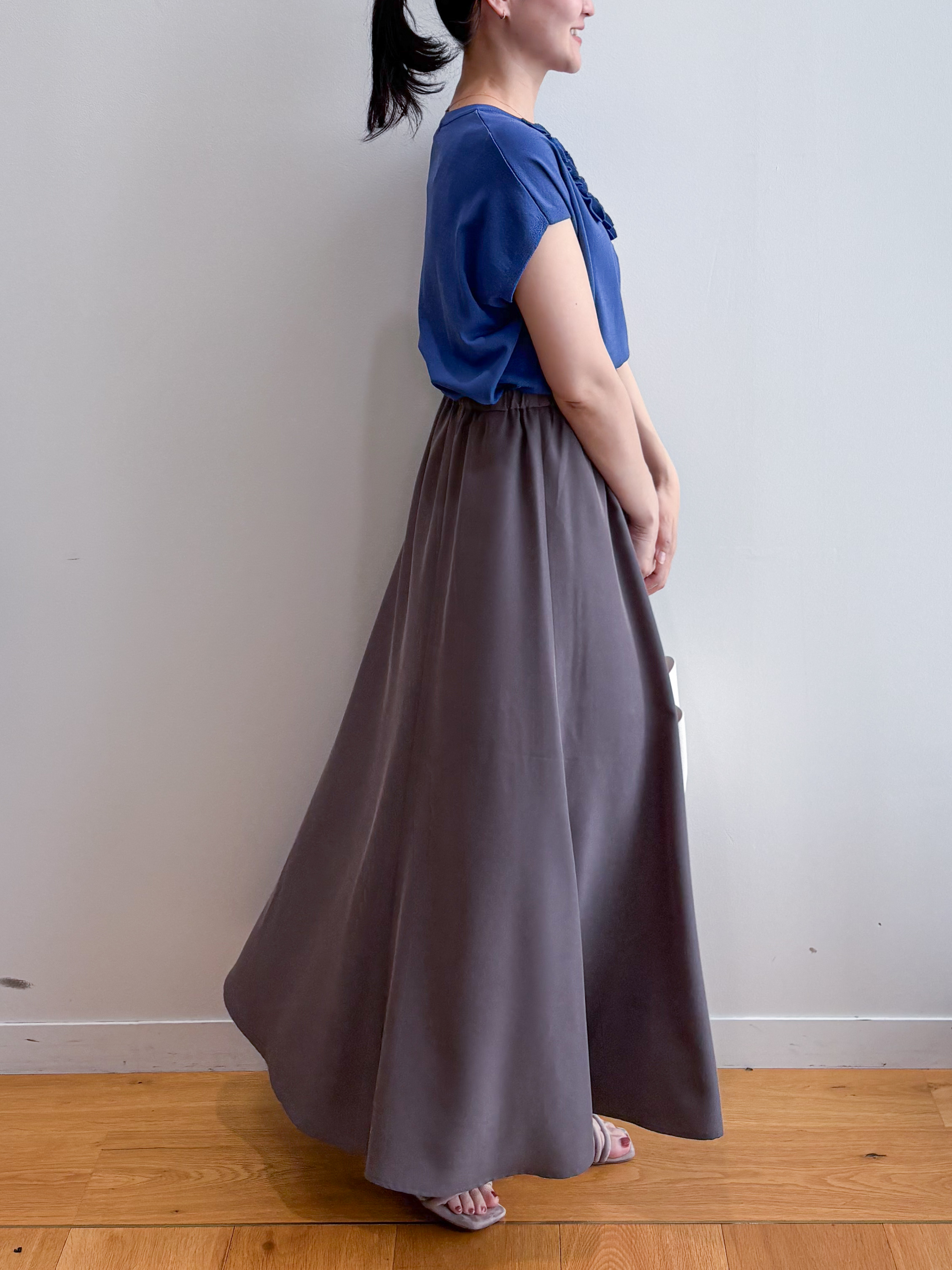 そねなおさんの「OPAQUE.CLIP｜【軽量／3層収納／長さ調整可】合皮ミニショルダー」を使ったコーディネート