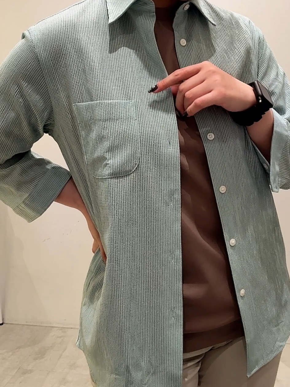 ユウナさんの「TAKEO KIKUCHI｜【接触冷感】アイスクリアコットン Tシャツ」を使ったコーディネート
