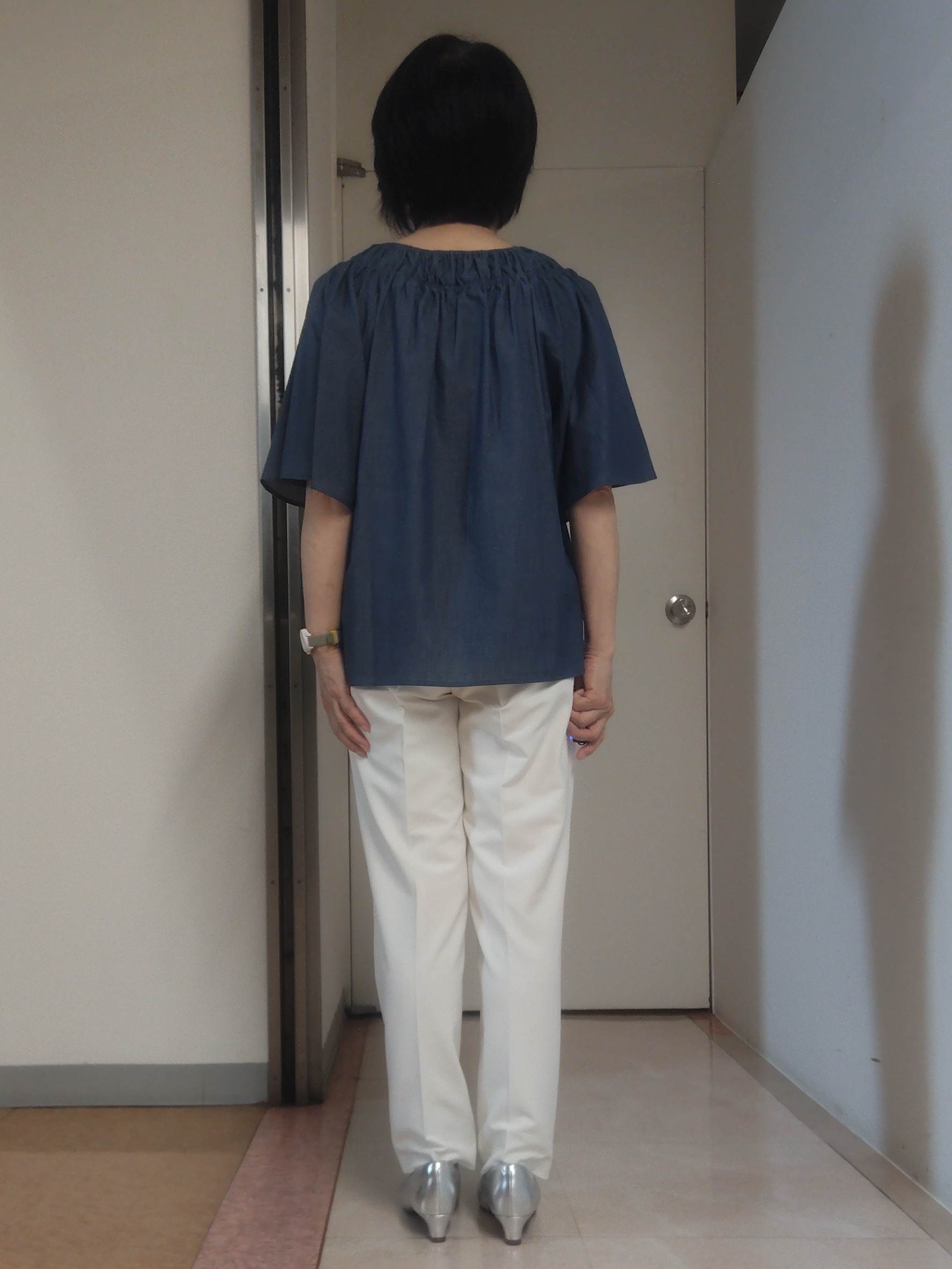 tokuさんの「Reflect｜ネックギャザーデザインブラウス」を使ったコーディネート