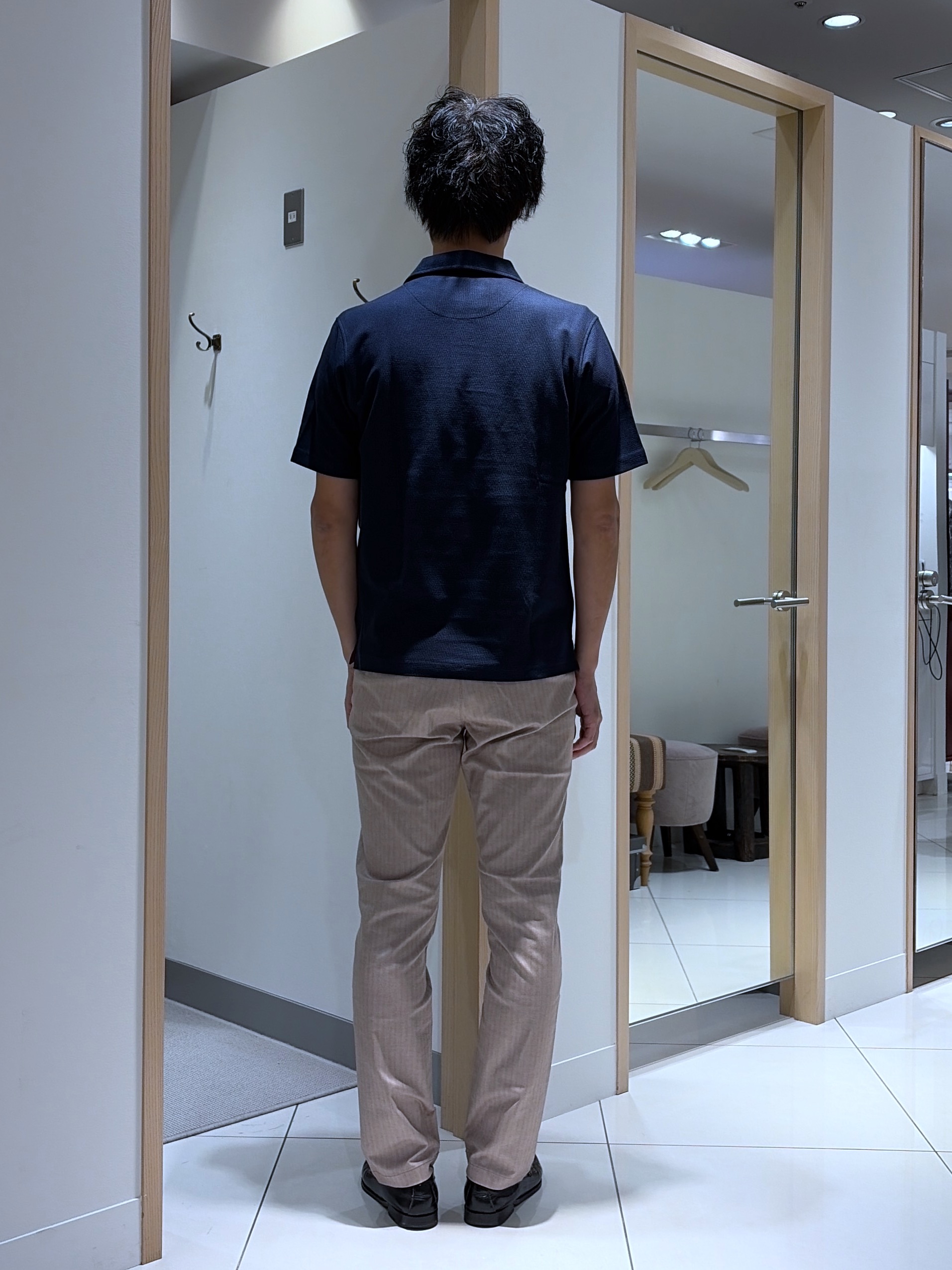 mutoさんの「TAKEO KIKUCHI｜【抗菌防臭】ステイフレッシュ ポロシャツ」を使ったコーディネート