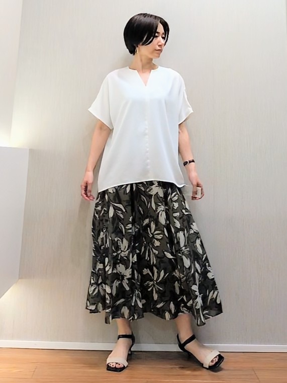 ミズタさんの「UNTITLED｜【接触冷感/UVカット/遮熱機能】フライスジャージカーディガン」を使ったコーディネート
