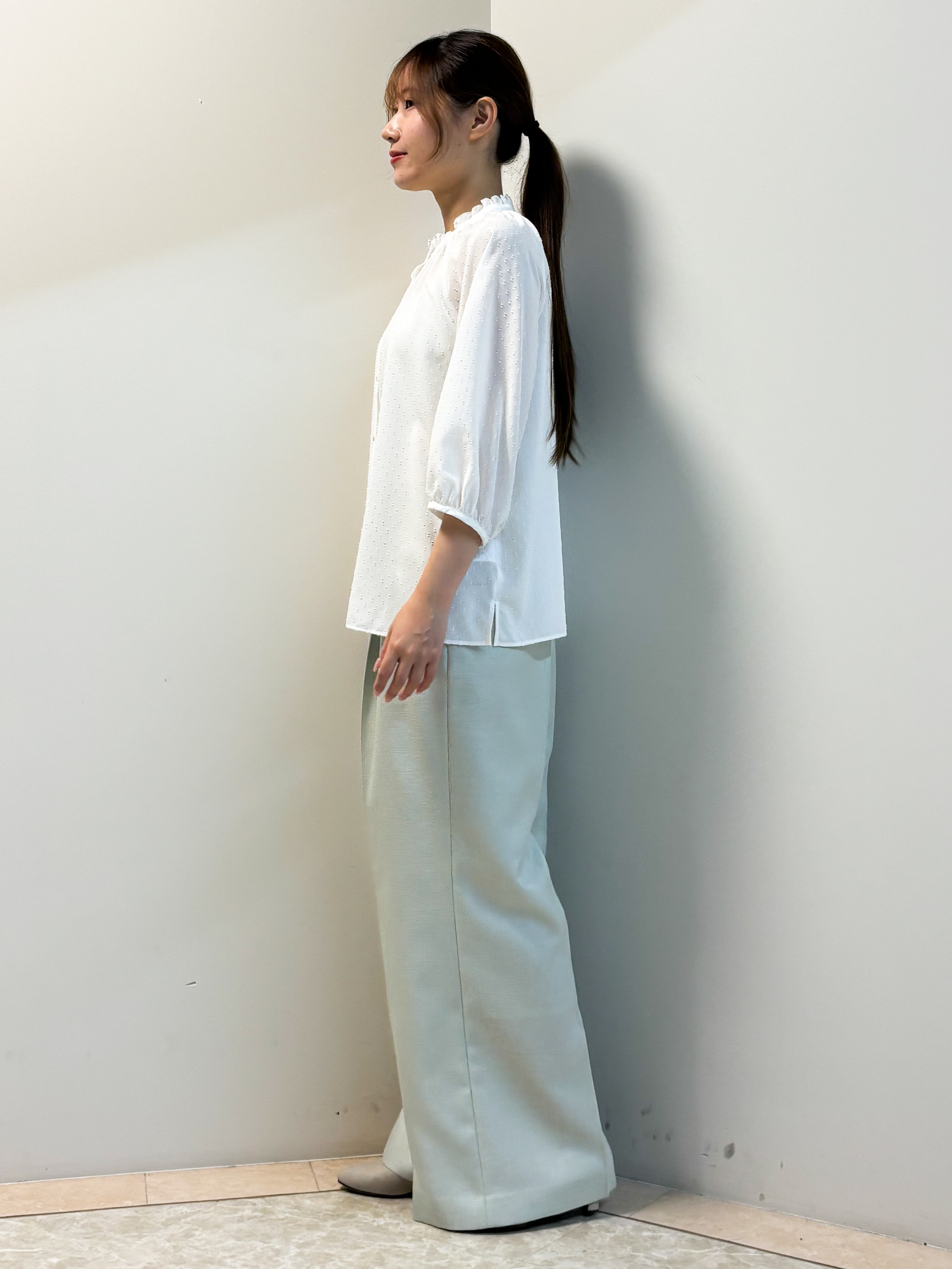 Sawaさんの「Reflect｜【セットアップ可】リネンライクジレ」を使ったコーディネート