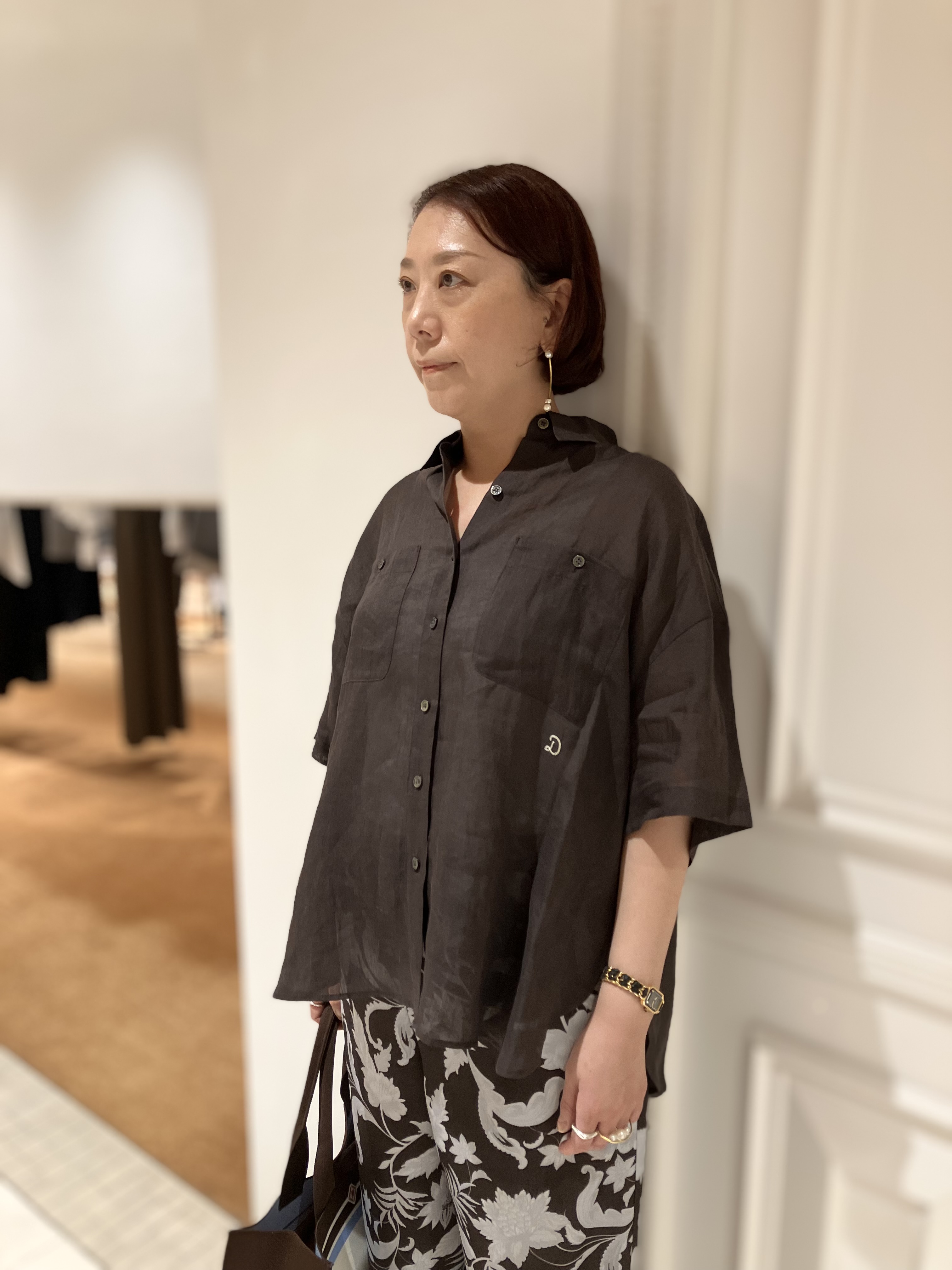 TAJIさんの「DRESSTERIOR｜ピュアラミー シャツ」を使ったコーディネート