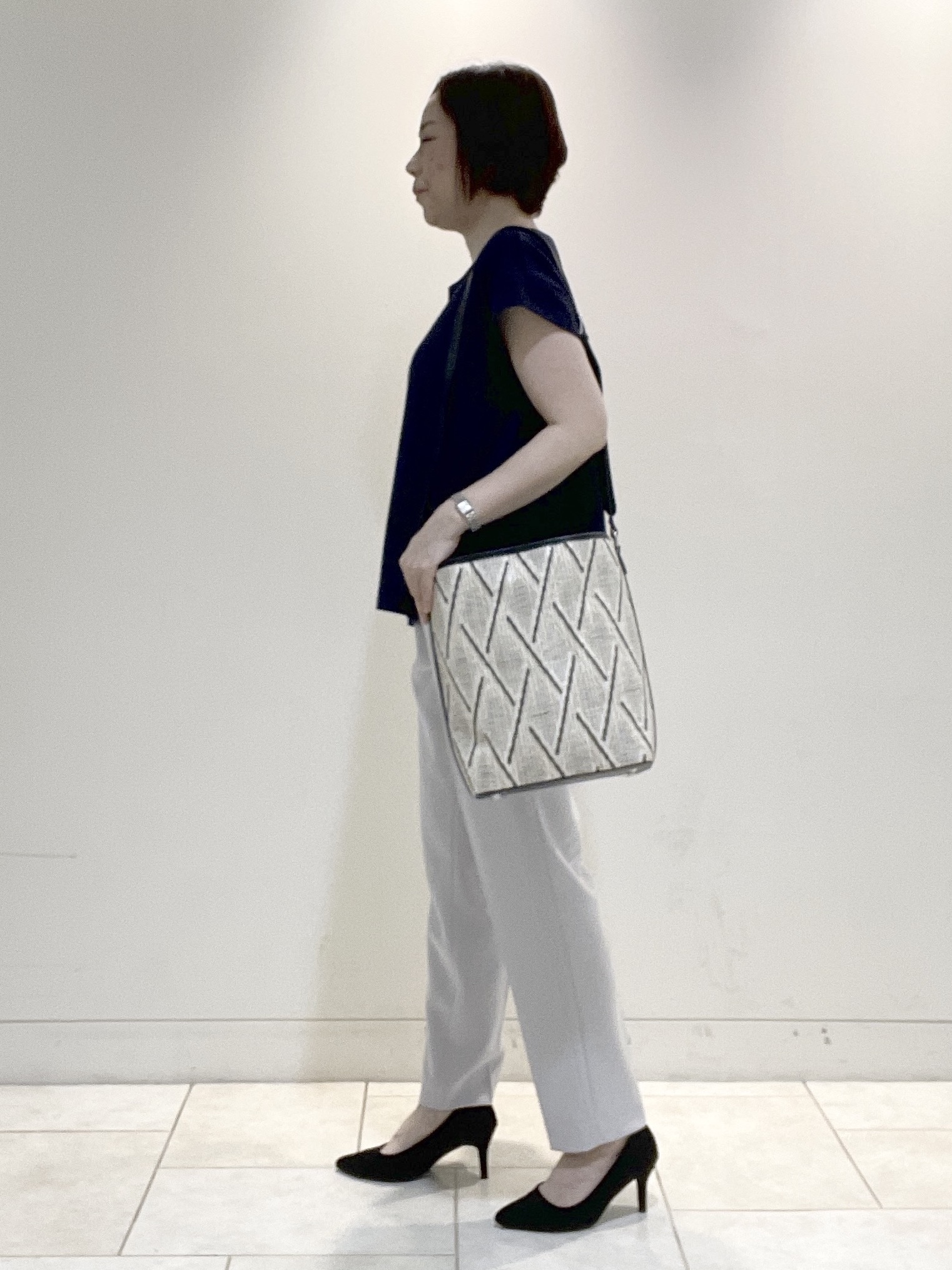 フミさんの「Reflect｜チュール&times;ジャージチュニックトップス」を使ったコーディネート