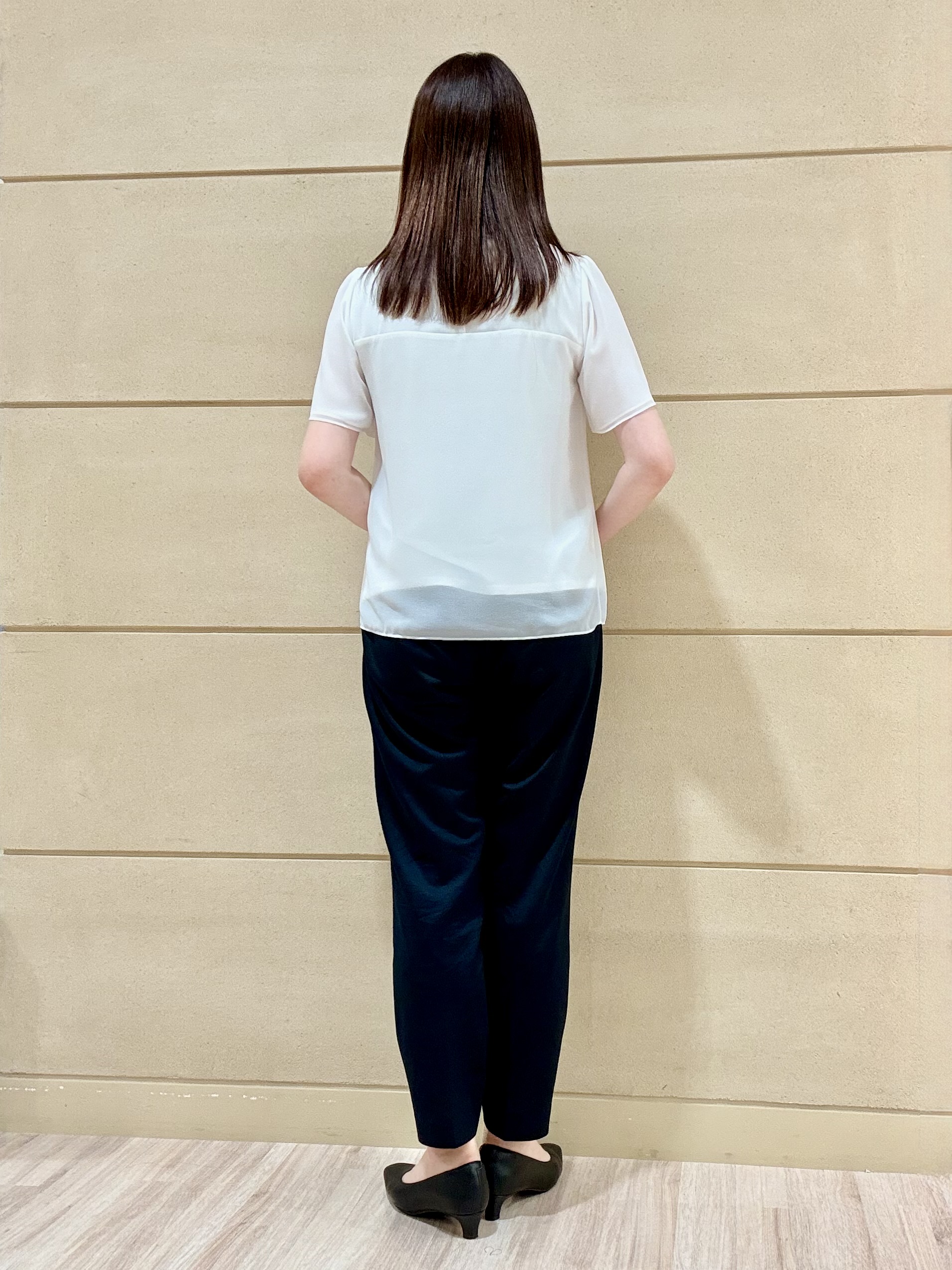 Marさんの「Reflect｜【S-4Lサイズ/UVカット／接触冷感】シフォンジャージブラウス」を使ったコーディネート