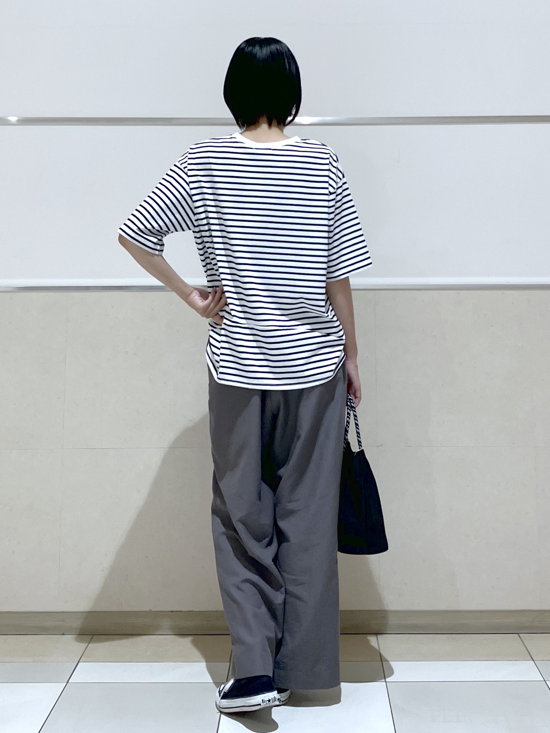 eriko さんの「Dessin｜【UVカット/接触冷感】プレーティングTシャツ」を使ったコーディネート