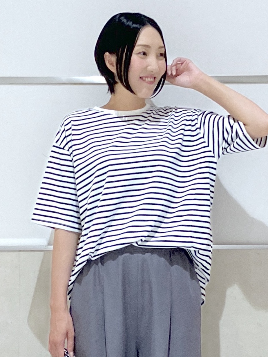 eriko さんの「Dessin｜【UVカット/接触冷感】プレーティングTシャツ」を使ったコーディネート