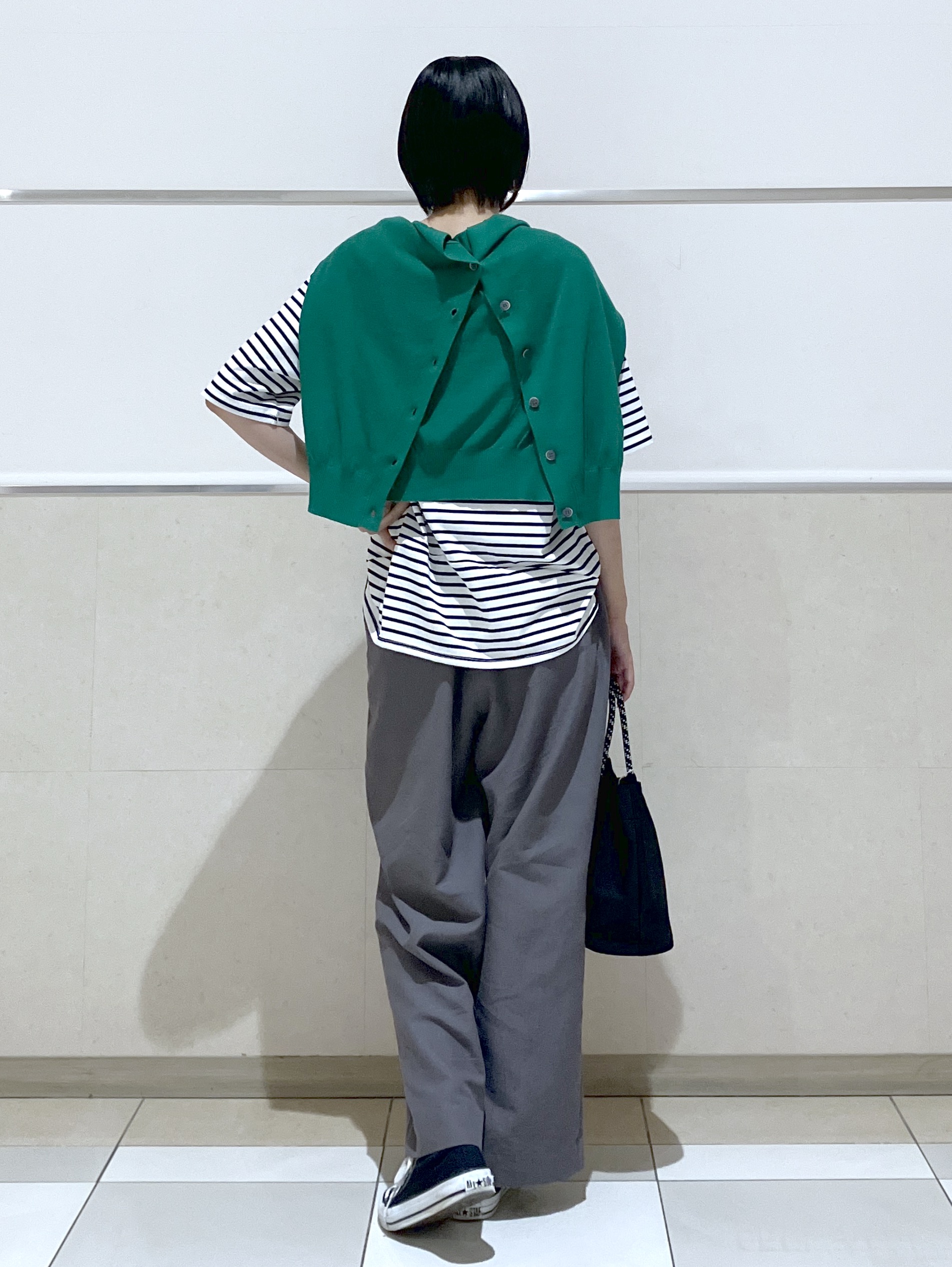 eriko さんの「Dessin｜【UVカット/接触冷感】プレーティングTシャツ」を使ったコーディネート