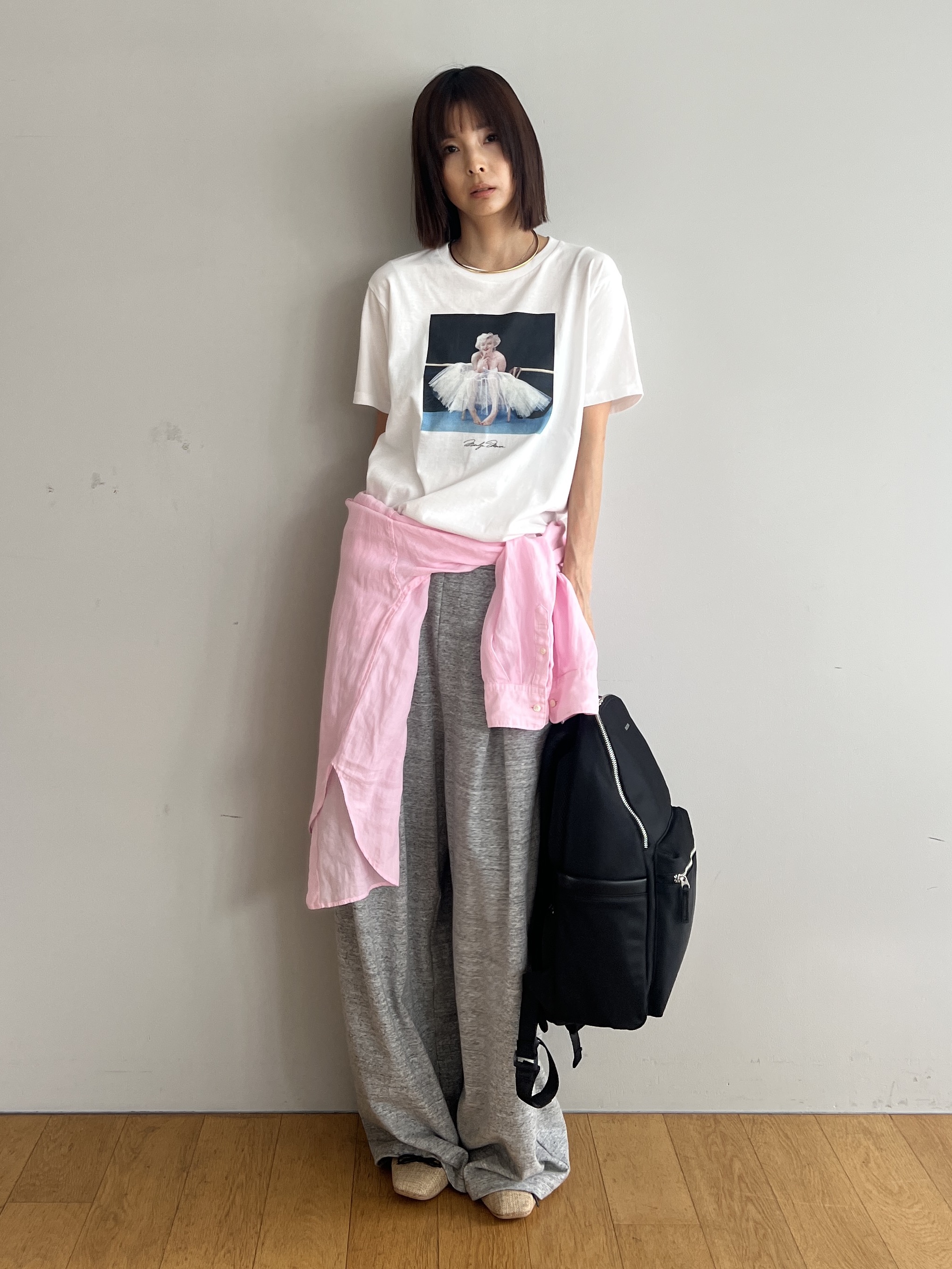 misaさんの「DRESSTERIOR｜パナマ風バレエシューズ」を使ったコーディネート