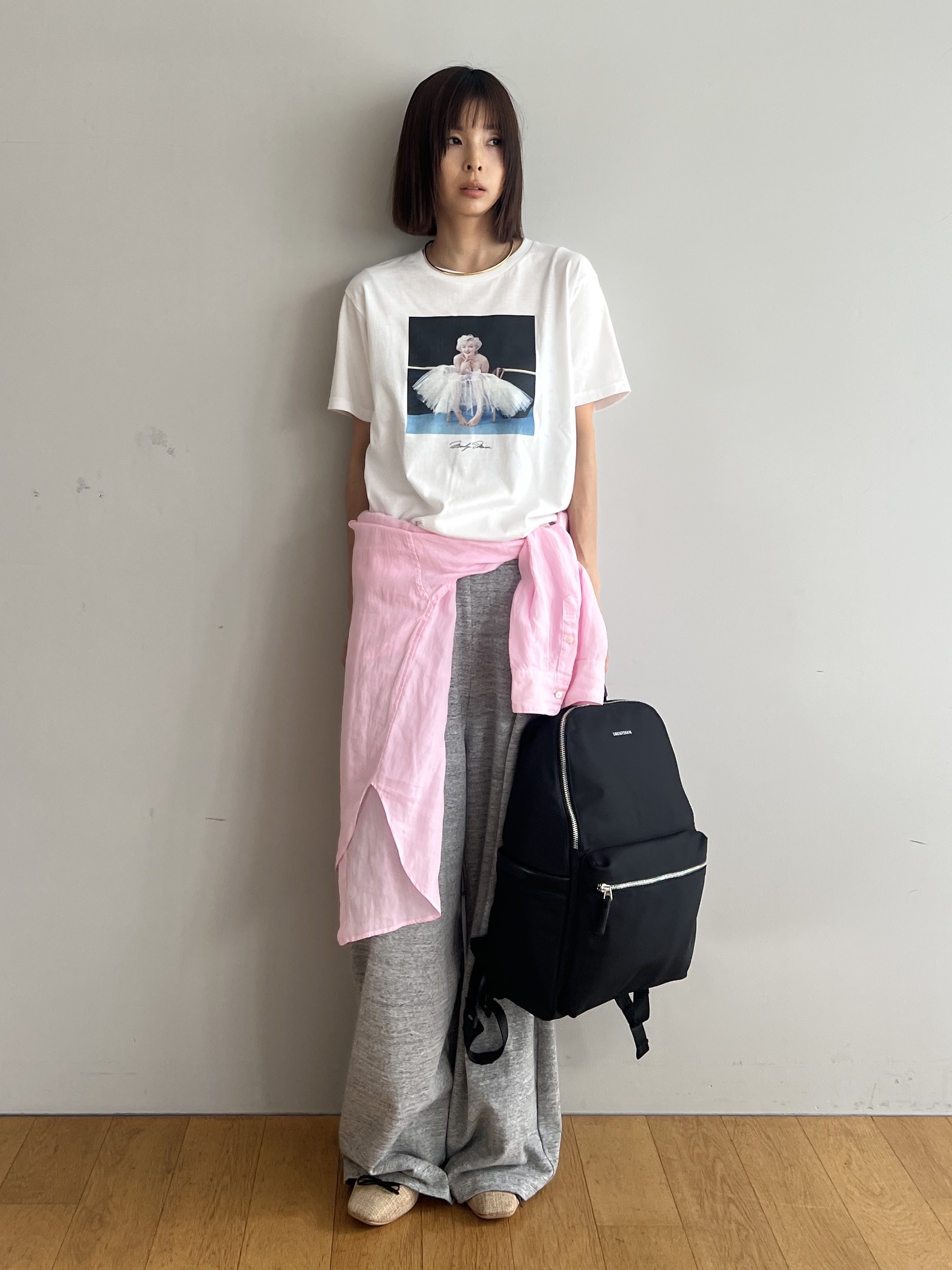 misaさんの「DRESSTERIOR｜パナマ風バレエシューズ」を使ったコーディネート