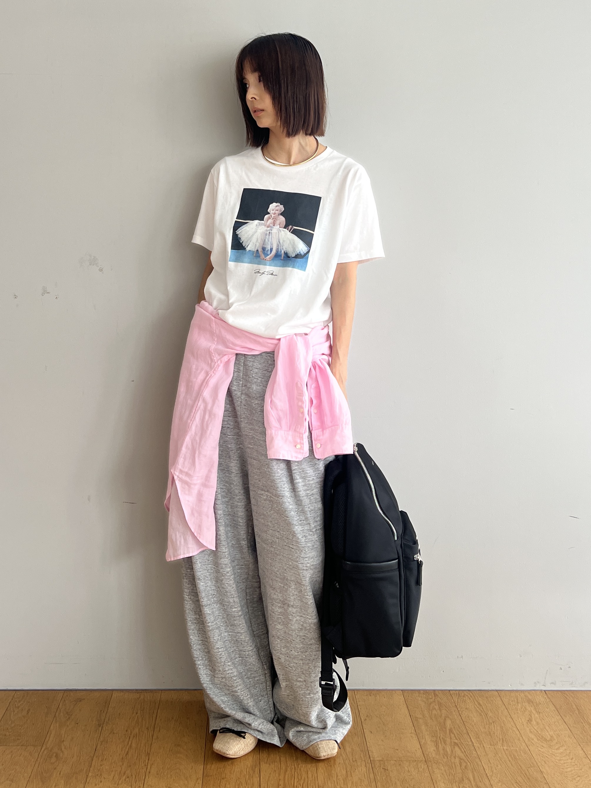 misaさんの「DRESSTERIOR｜パナマ風バレエシューズ」を使ったコーディネート