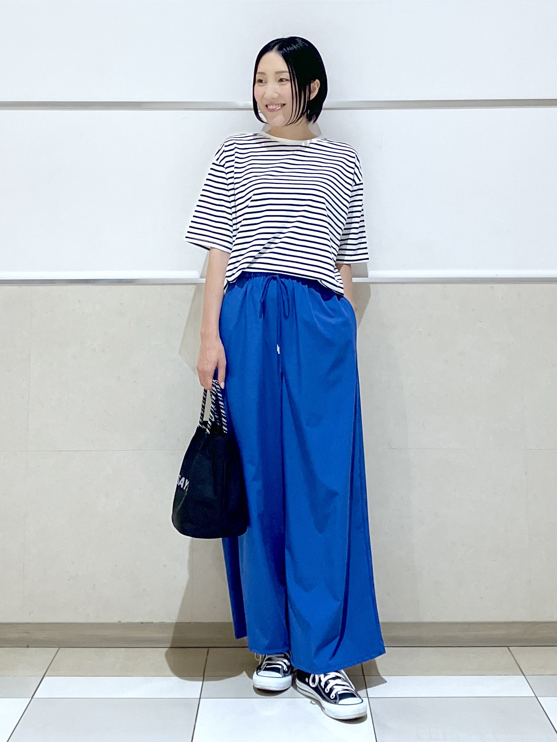 eriko さんの「Dessin｜【UVカット/接触冷感】プレーティングTシャツ」を使ったコーディネート