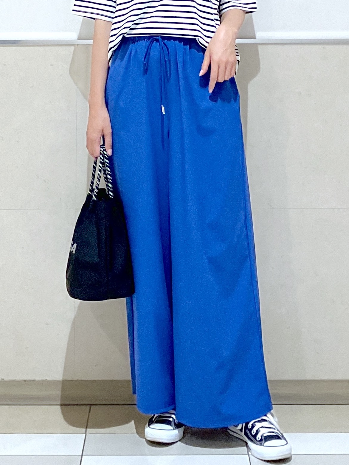eriko さんの「Dessin｜【UVカット/接触冷感】プレーティングTシャツ」を使ったコーディネート