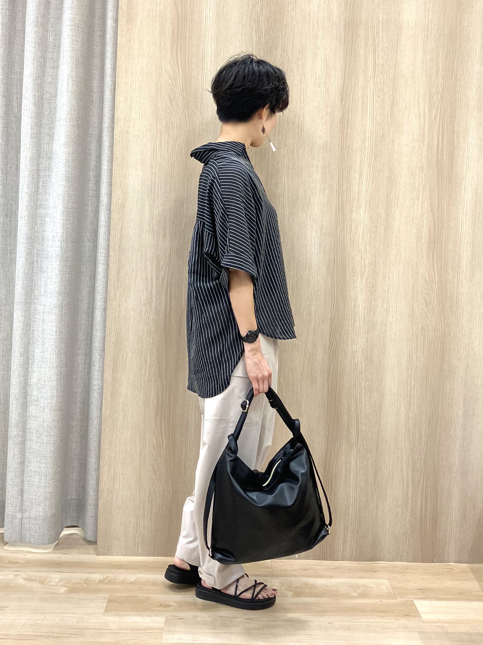 Keiさんの「grove｜【貴島明日香さん着用】シアードッキングスクエアタンク」を使ったコーディネート