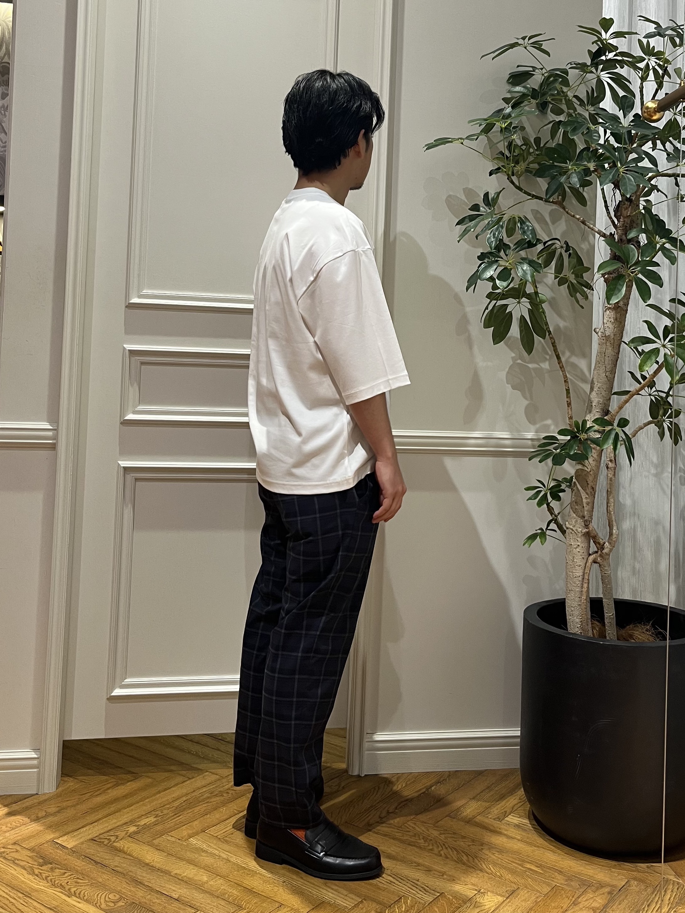 Tokuさんの「DRESSTERIOR｜【干場義雅&times;DRESSTERIOR】ICE CLEAR COTTON Tシャツ」を使ったコーディネート