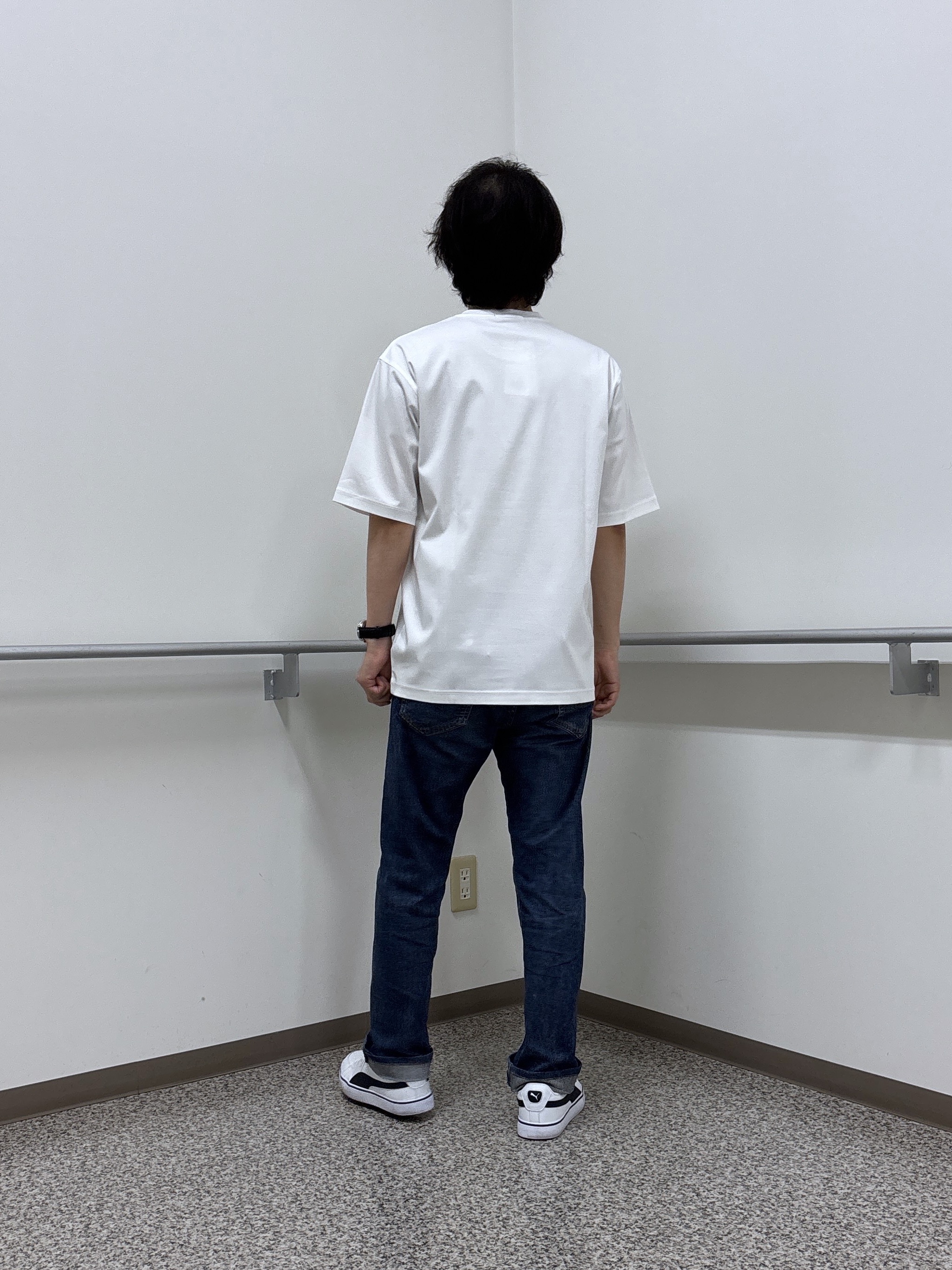 KEIさんの「TAKEO KIKUCHI｜【BOWLER HAT LABEL】アイスクリアコットン ワンストローク 半袖Tシャツ」を使ったコーディネート