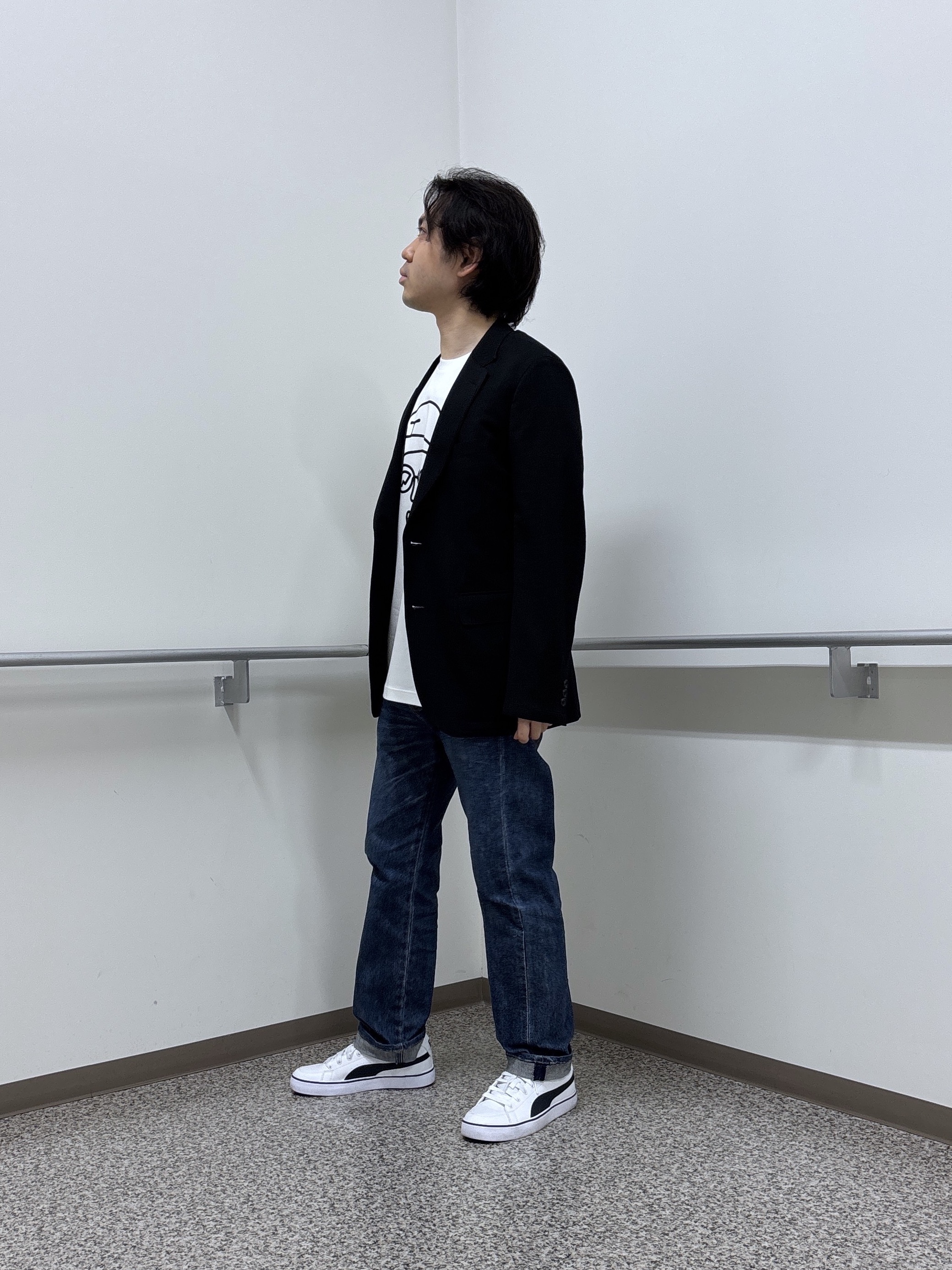 KEIさんの「TAKEO KIKUCHI｜【BOWLER HAT LABEL】アイスクリアコットン ワンストローク 半袖Tシャツ」を使ったコーディネート