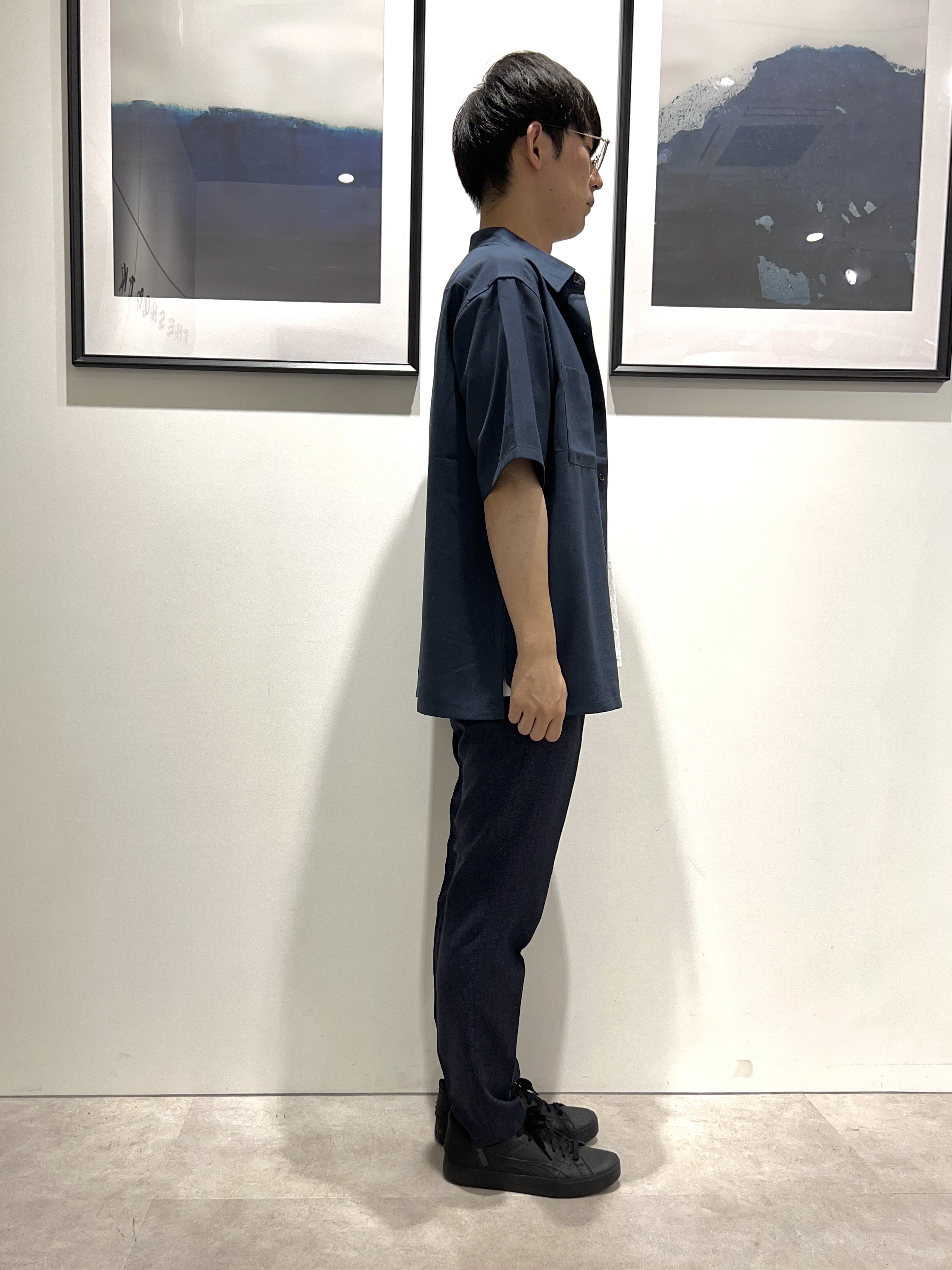。さんの「THE SHOP TK｜LITE TEX ダブルフラップ半袖シャツ 接触冷感/吸水速乾/UVカット/アンチピリング/イージー」を使ったコーディネート