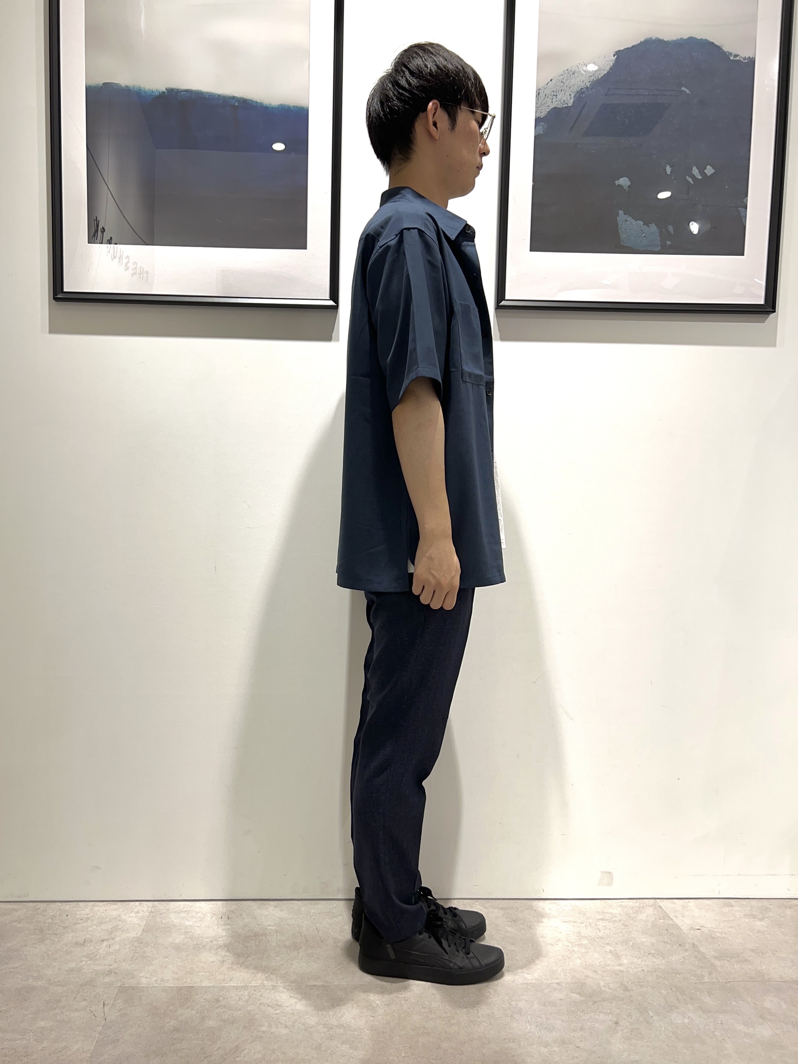 。さんの「THE SHOP TK｜LITE TEX ダブルフラップ半袖シャツ 接触冷感/吸水速乾/UVカット/アンチピリング/イージー」を使ったコーディネート