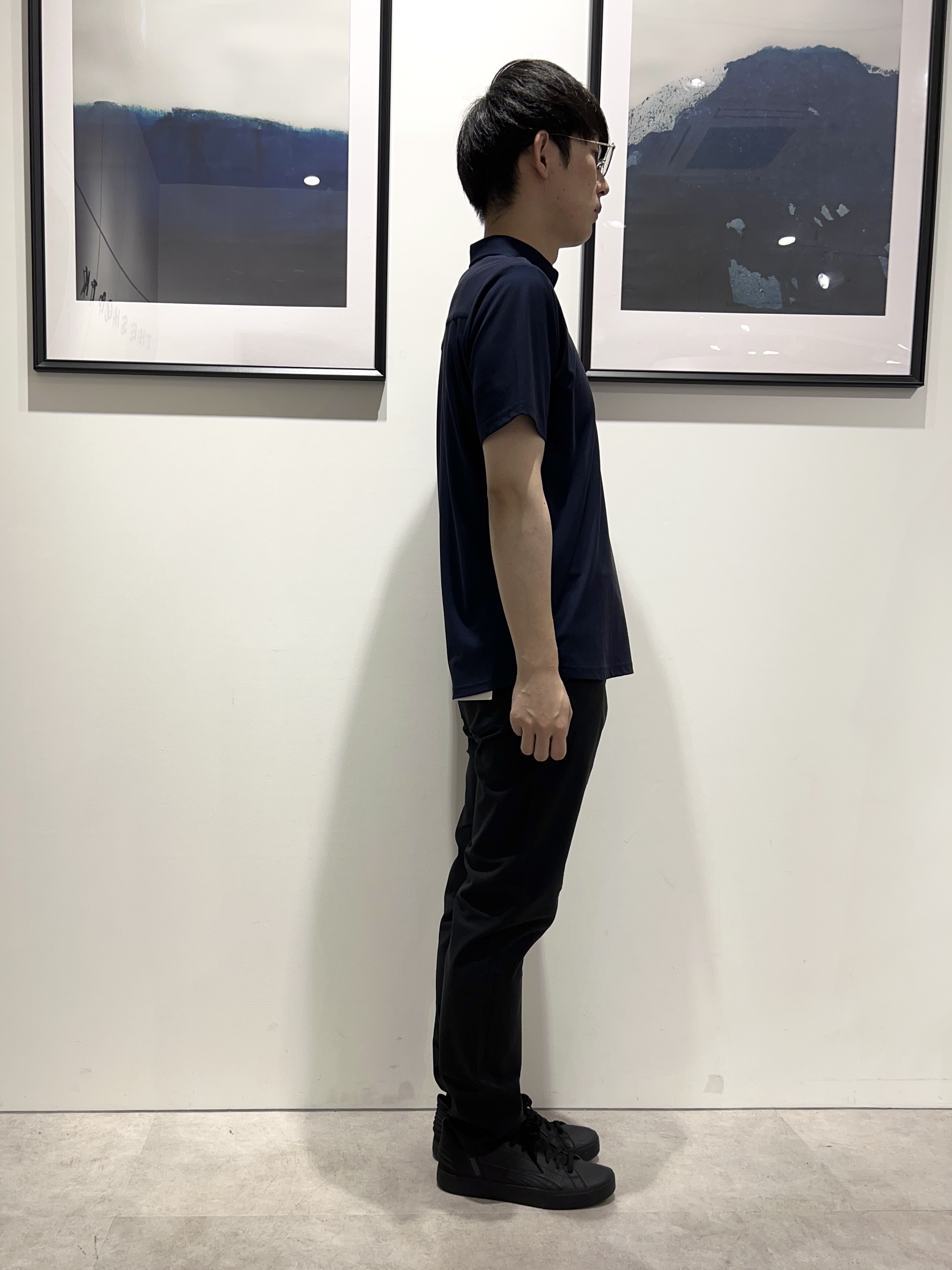 。さんの「THE SHOP TK｜アイス カノコポロシャツ【接触冷感／洗濯機OK】」を使ったコーディネート