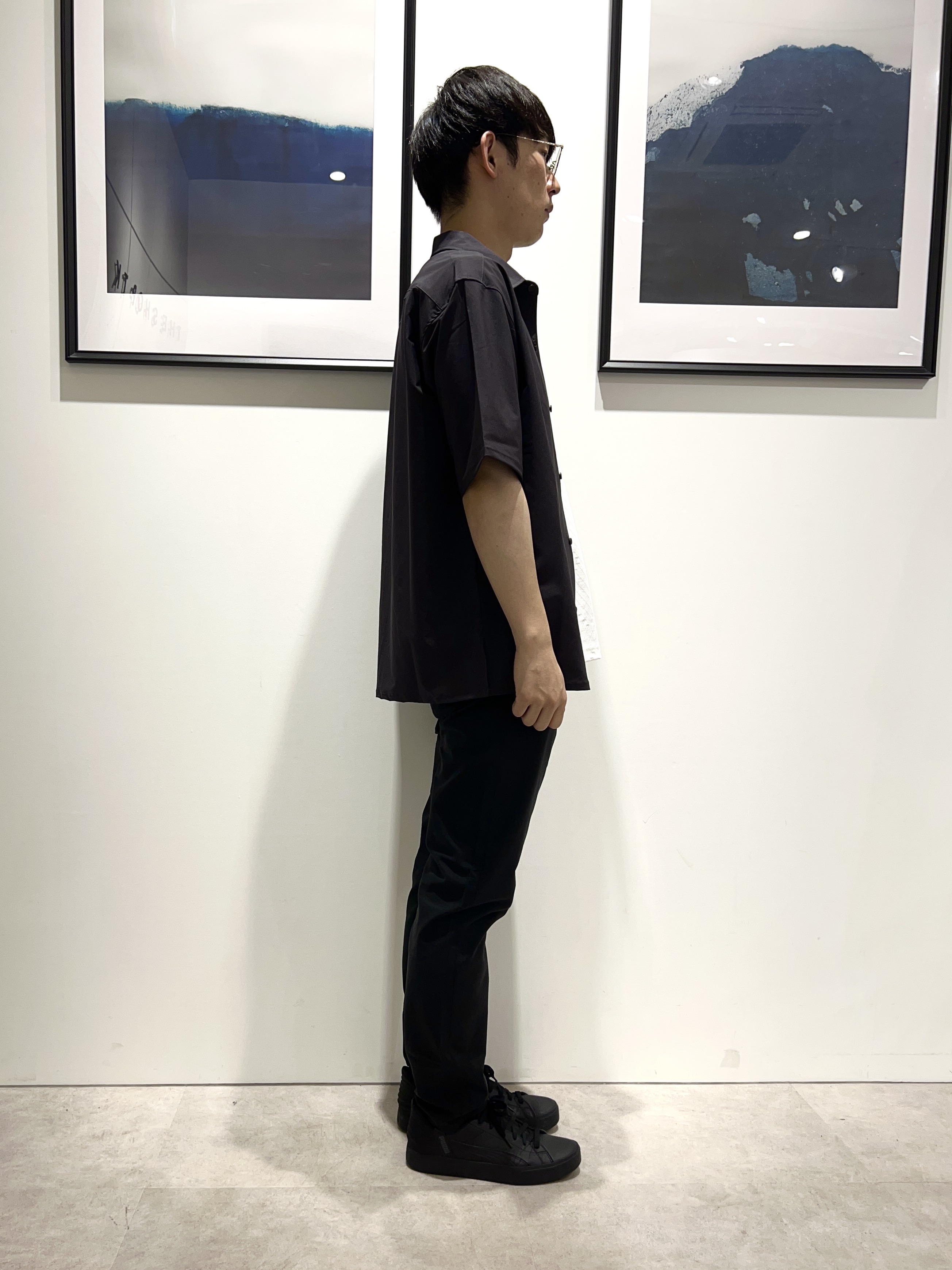 。さんの「THE SHOP TK｜クールウェザー 半袖シャツ 接触冷感／洗濯機OK／セットアップ可」を使ったコーディネート