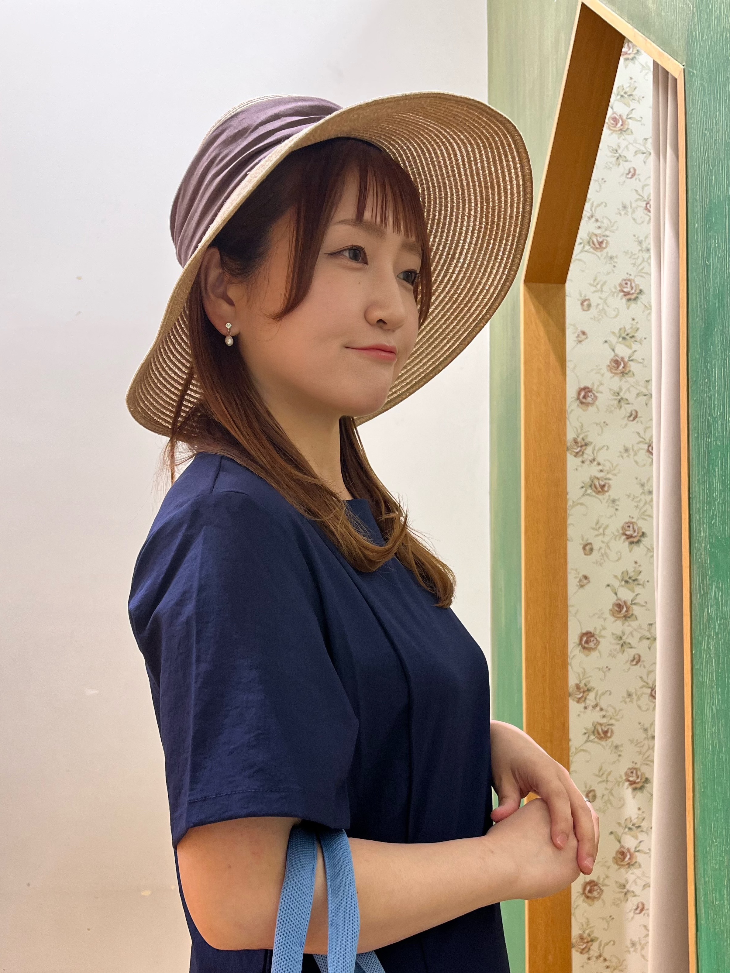 ゆっきーさんの「SHOO･LA･RUE｜【S-LL/洗濯機可/セットアップ可】軽凛(かろりん) ひんやり切替ワンピース」を使ったコーディネート