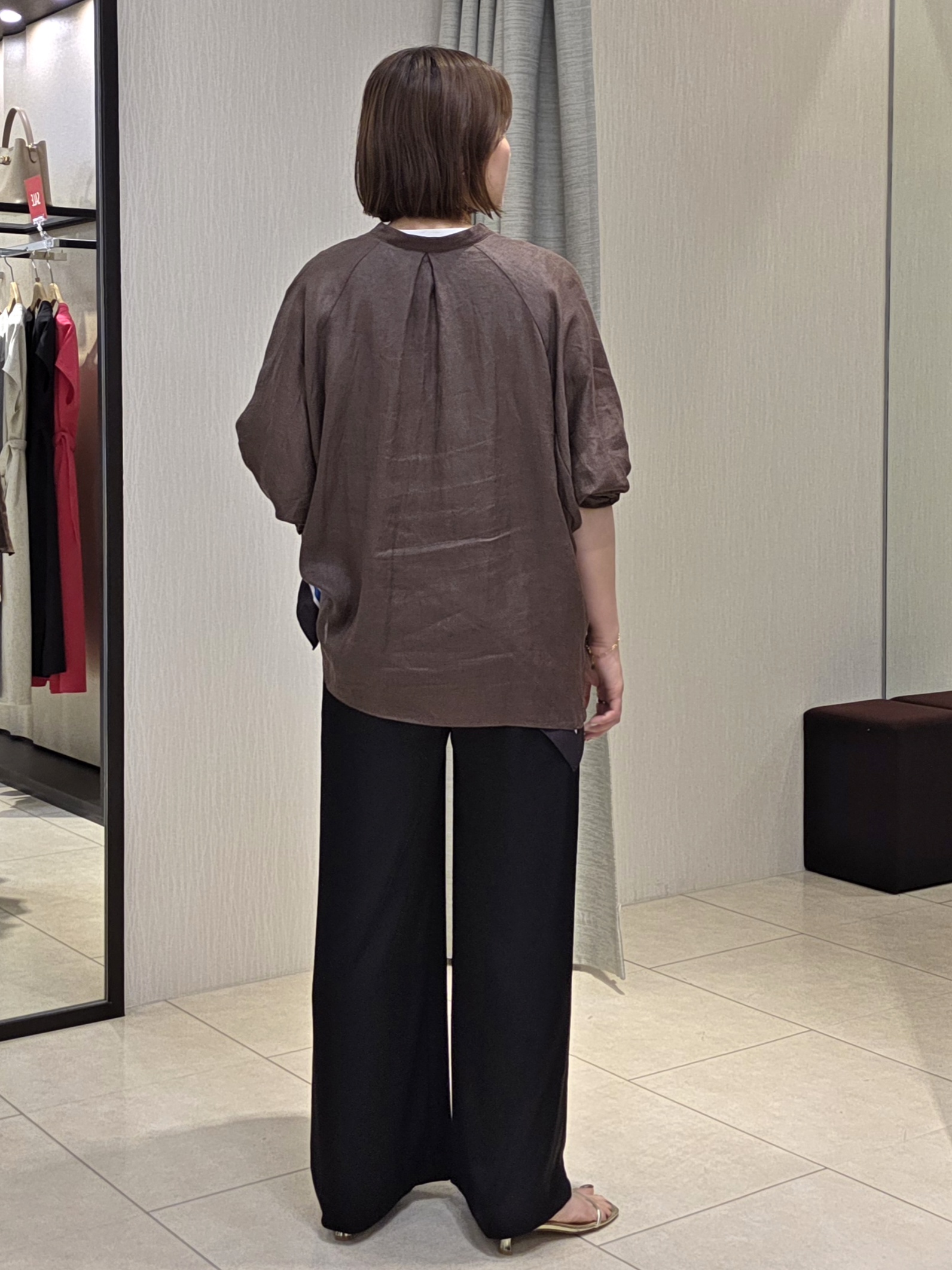 naokoさんの「UNTITLED｜【麻100】リネンドルマンシャツ」を使ったコーディネート