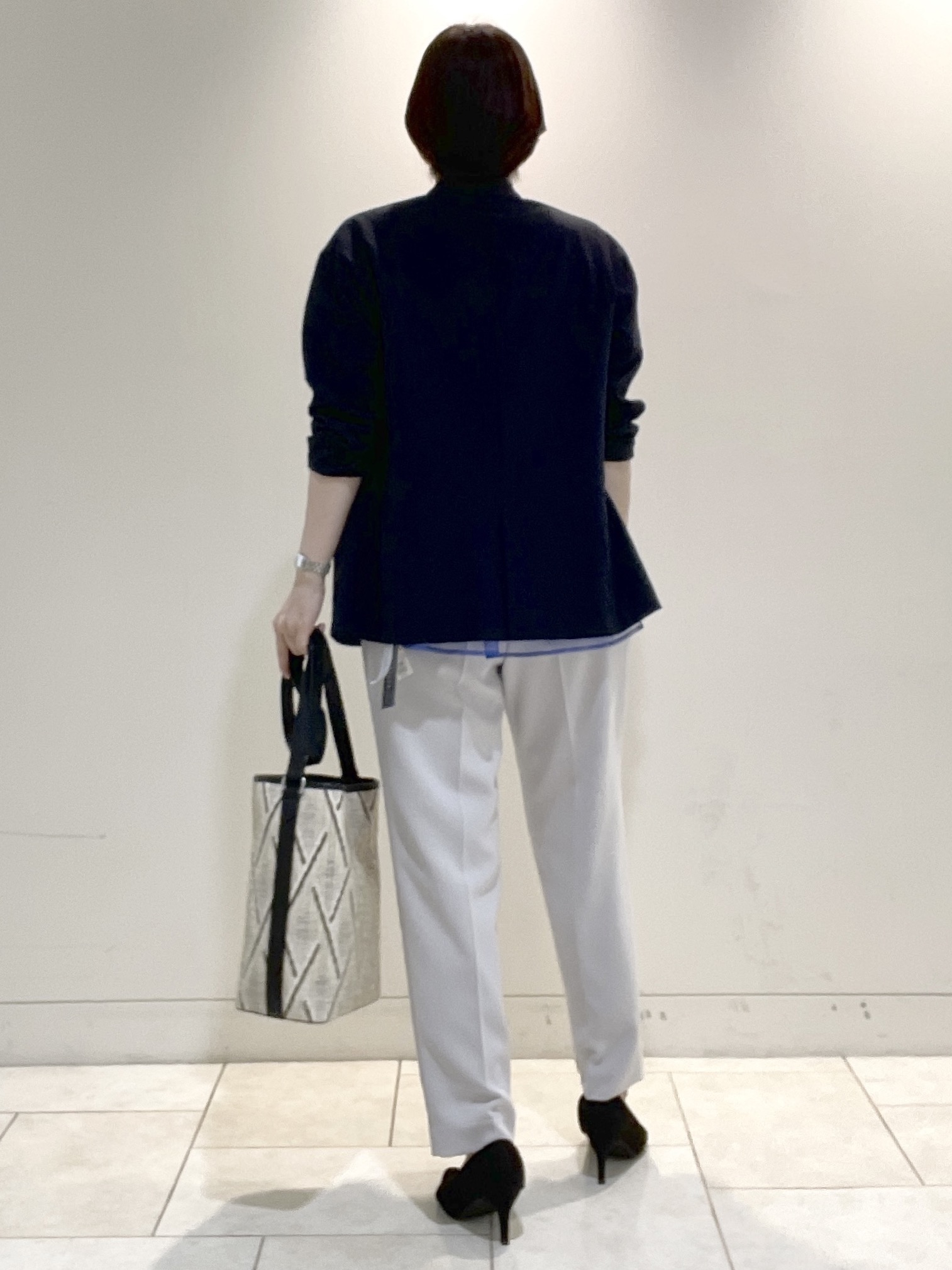 フミさんの「Reflect｜【SS-4Lサイズ／接触冷感／シワになりにくい】リラクシーテーラードジャケット」を使ったコーディネート