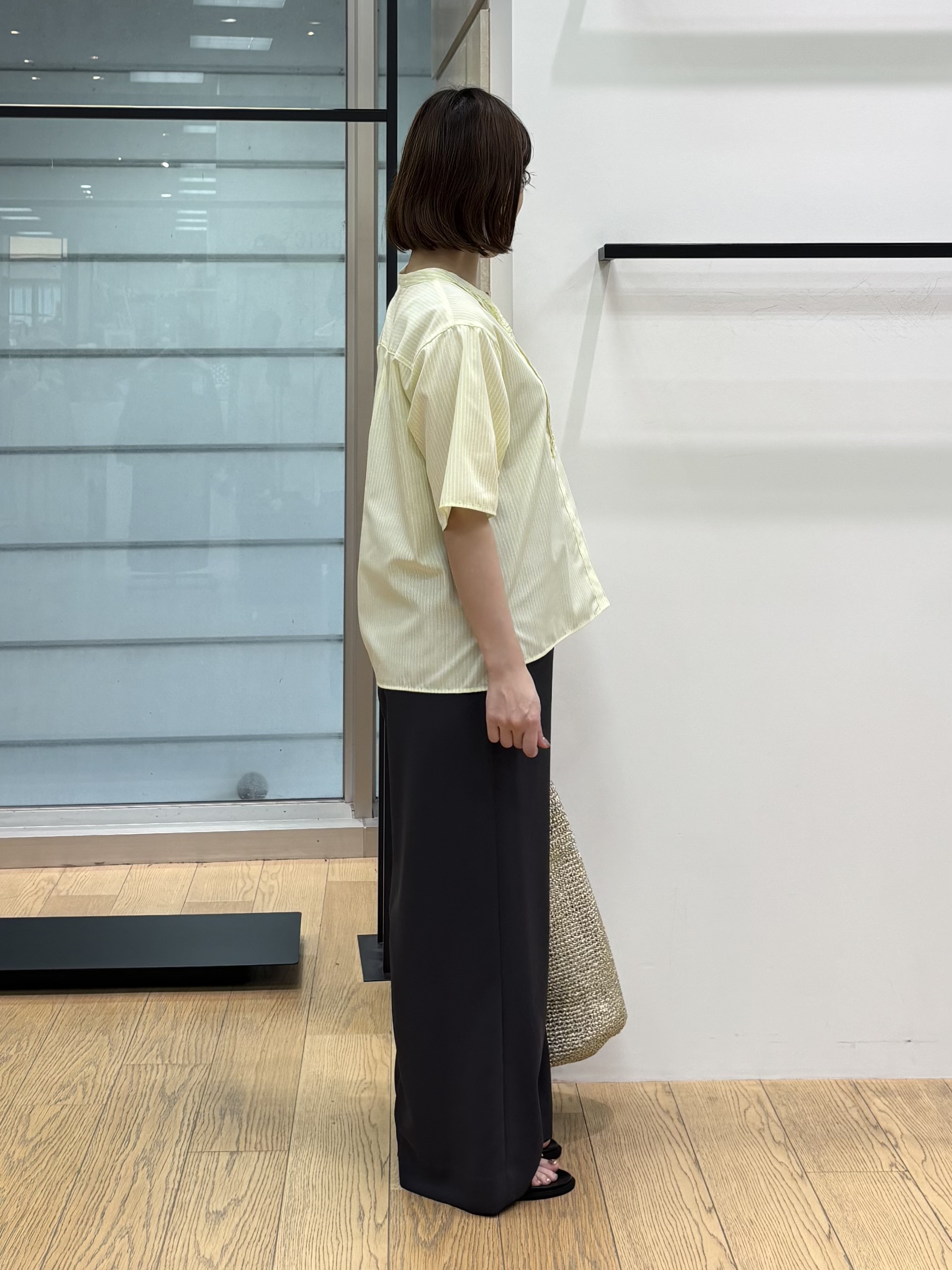 asamiさんの「INDIVI｜【UVケア／吸汗速乾／着映え】フリルピンタックブラウス」を使ったコーディネート
