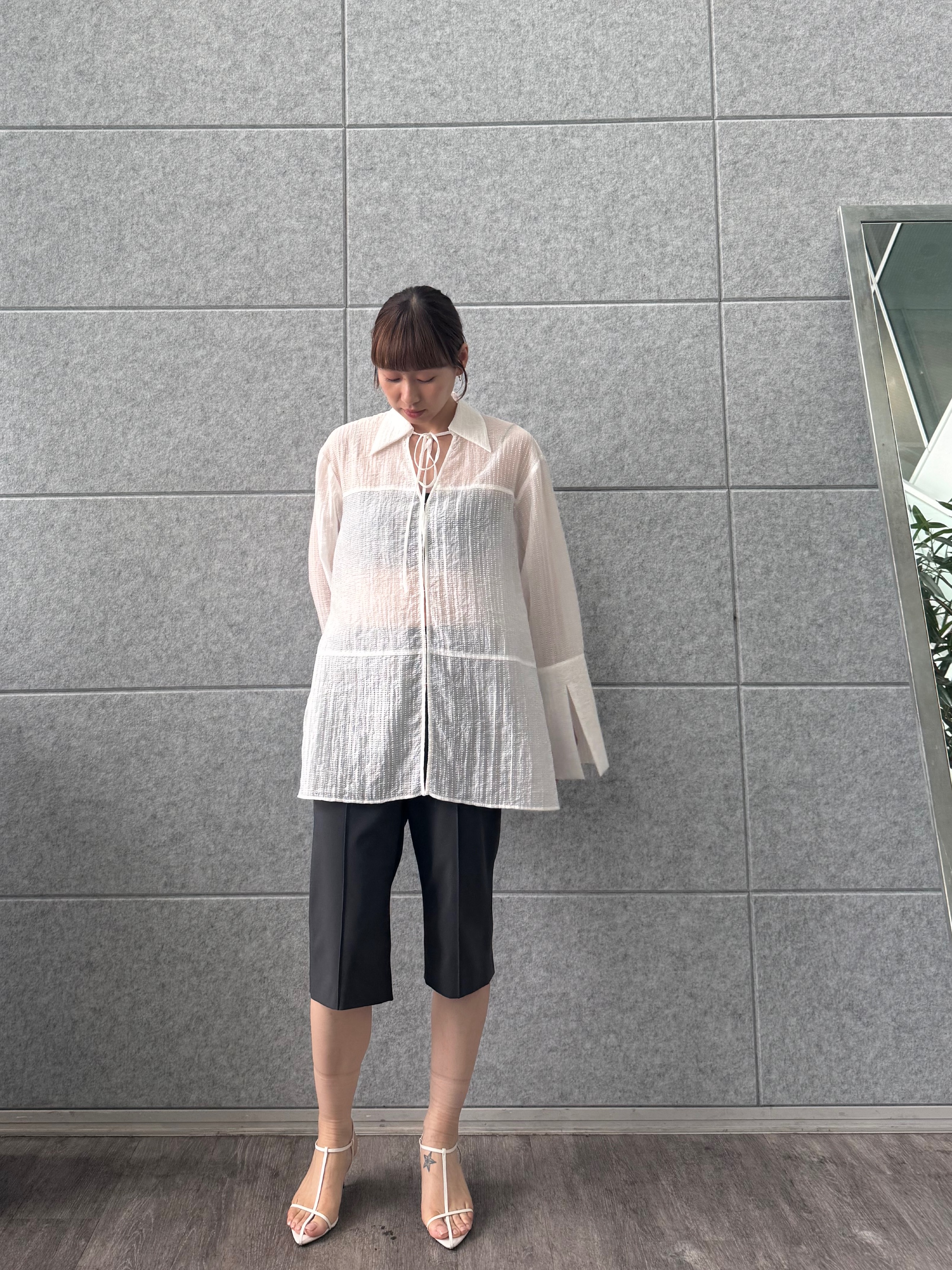 designer yukaさんの「CODE A｜cropped pants」を使ったコーディネート