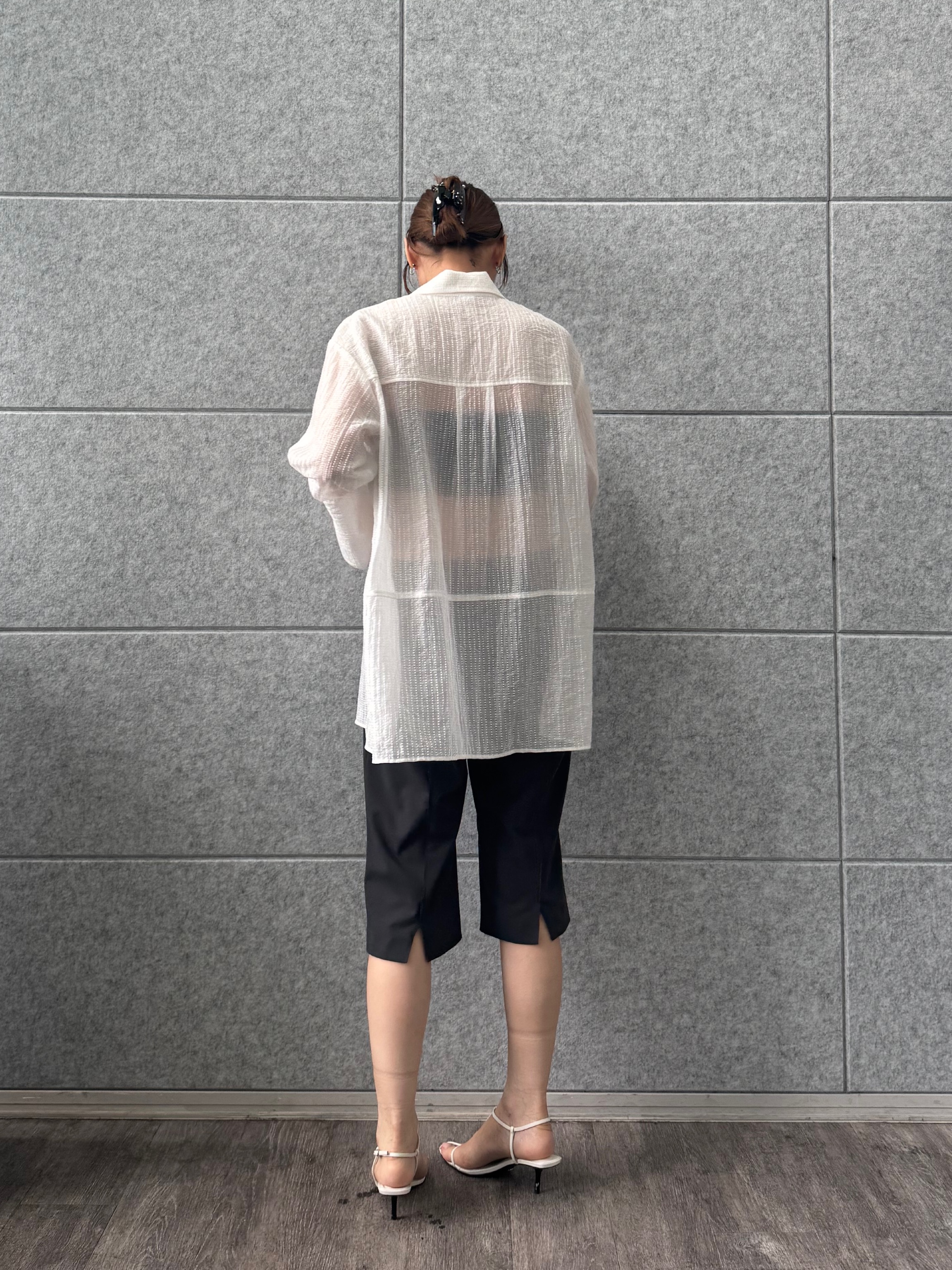designer yukaさんの「CODE A｜cropped pants」を使ったコーディネート