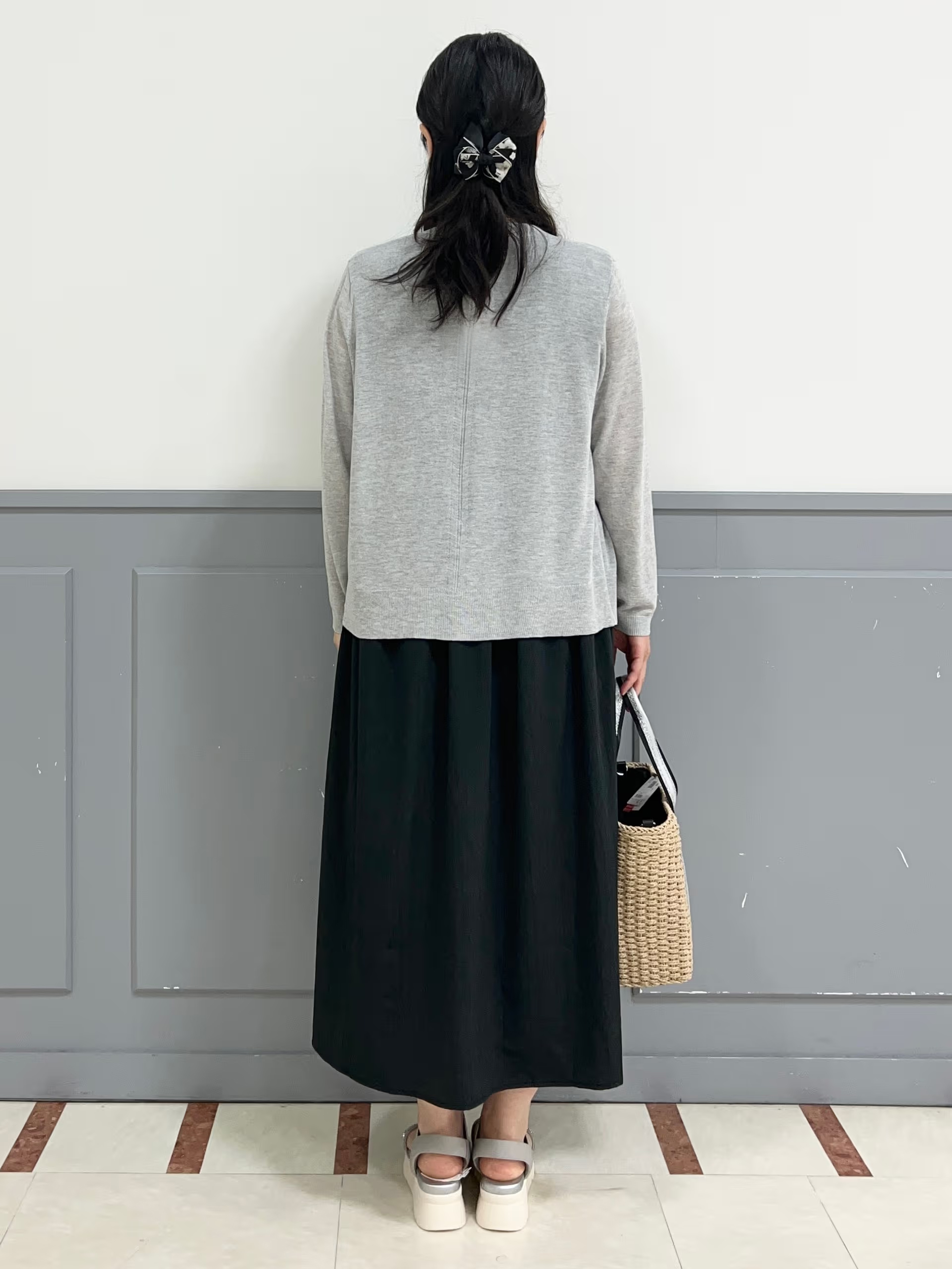 yuuさんの「grove｜高評価！【接触冷感／UVカットetc】ベーシックショートカーディガン」を使ったコーディネート
