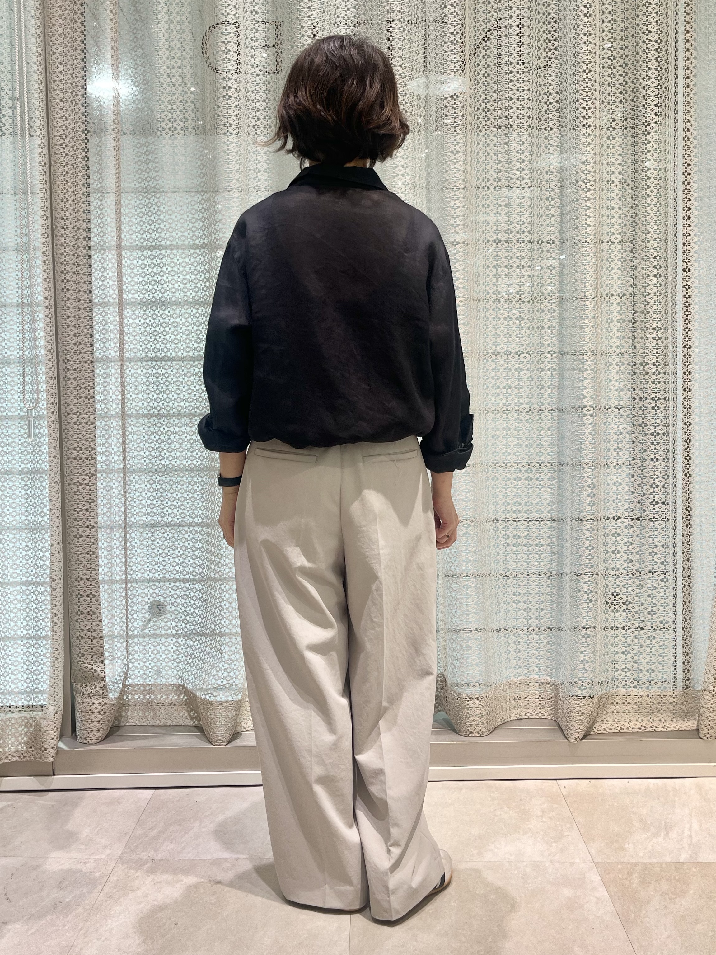 ymさんの「UNTITLED｜【古畑星夏さん着用/接触冷感】ドライタッチシャツ」を使ったコーディネート