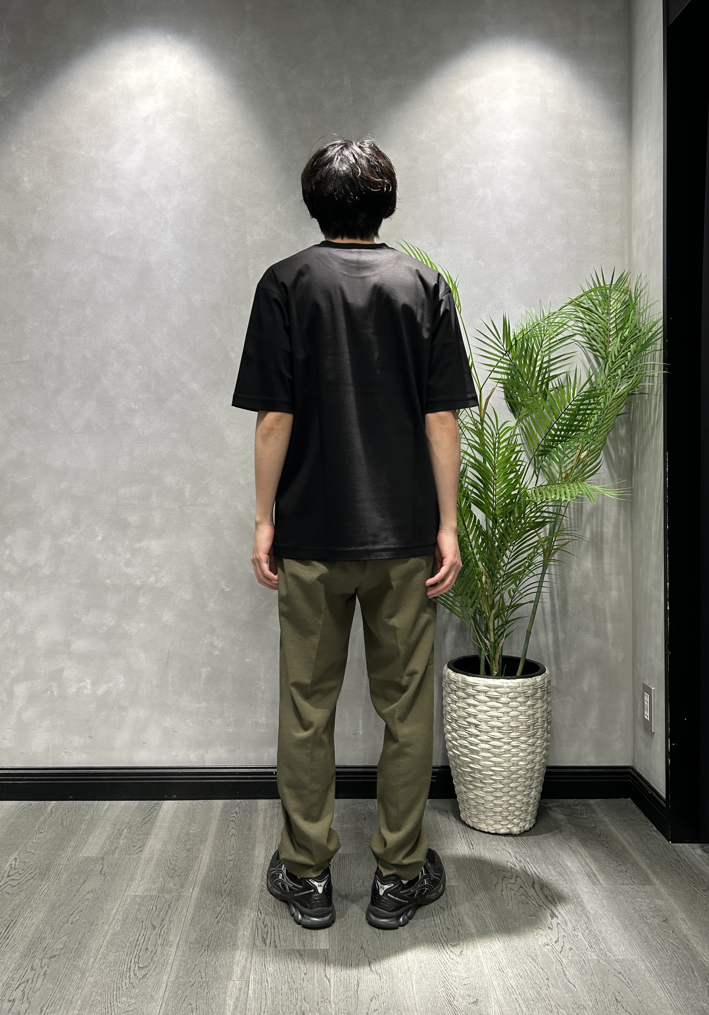 ruiさんの「TAKEO KIKUCHI｜【BOWLER HAT LABEL】アイスクリアコットン ワンストローク 半袖Tシャツ」を使ったコーディネート