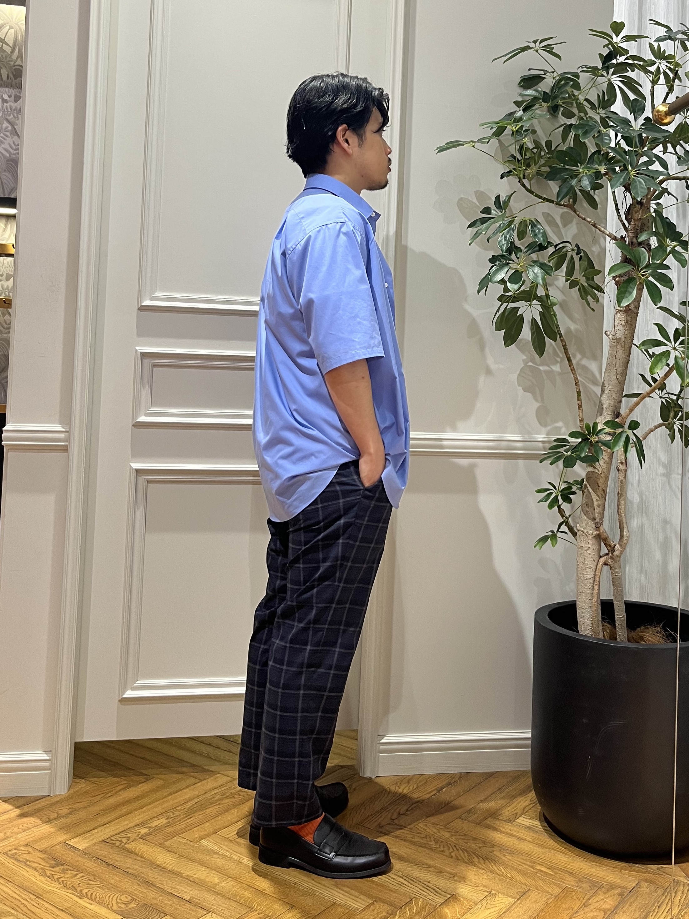 Tokuさんの「DRESSTERIOR｜【干場義雅&times;DRESSTERIOR】シドグラスシャツ」を使ったコーディネート