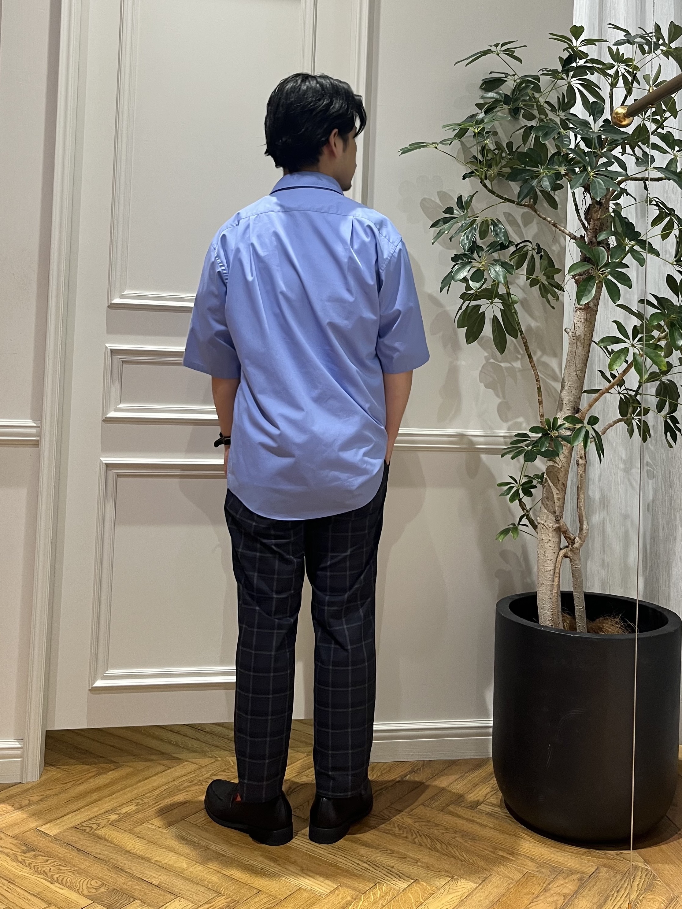 Tokuさんの「DRESSTERIOR｜【干場義雅&times;DRESSTERIOR】シドグラスシャツ」を使ったコーディネート