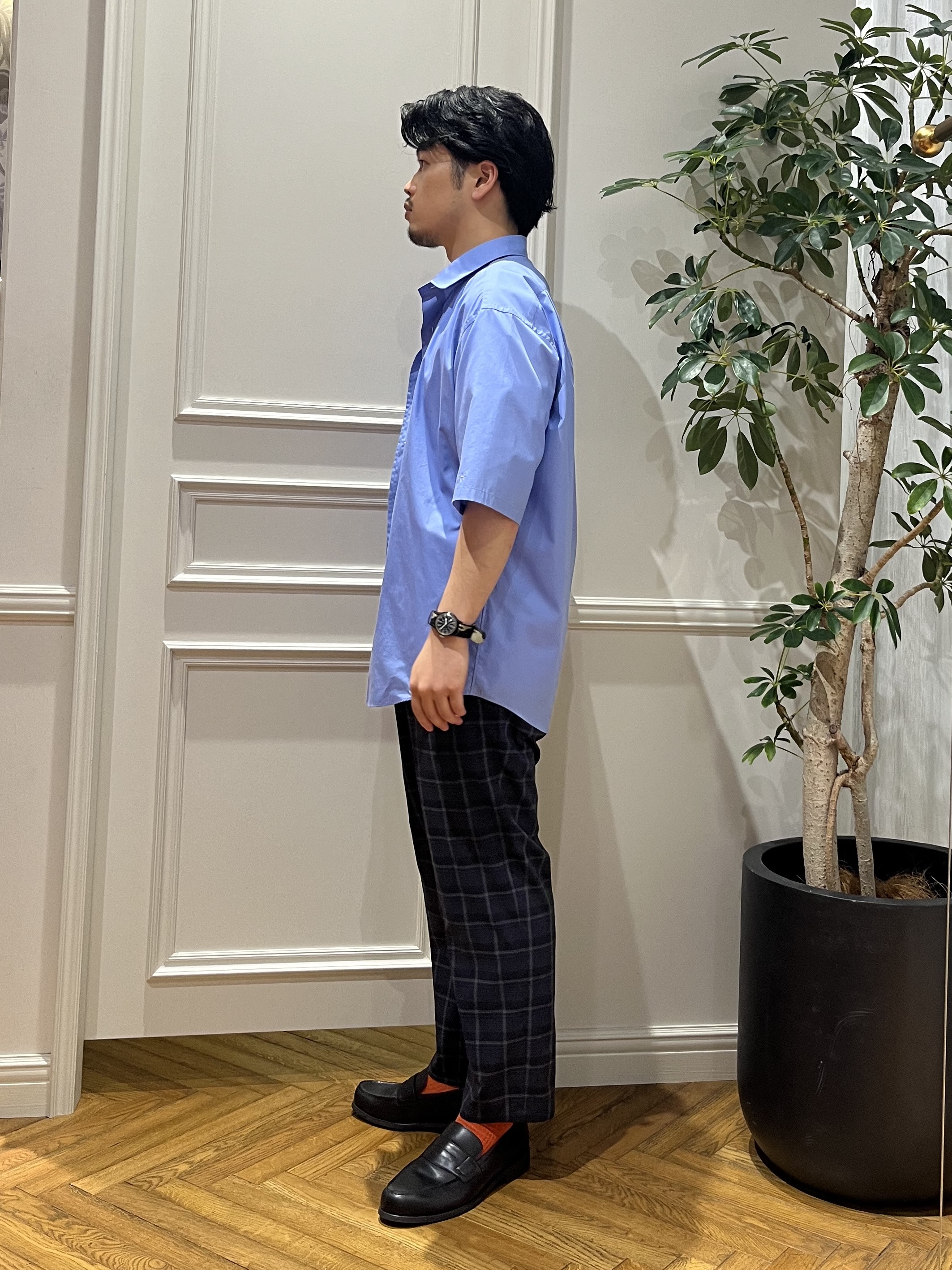Tokuさんの「DRESSTERIOR｜【干場義雅&times;DRESSTERIOR】シドグラスシャツ」を使ったコーディネート