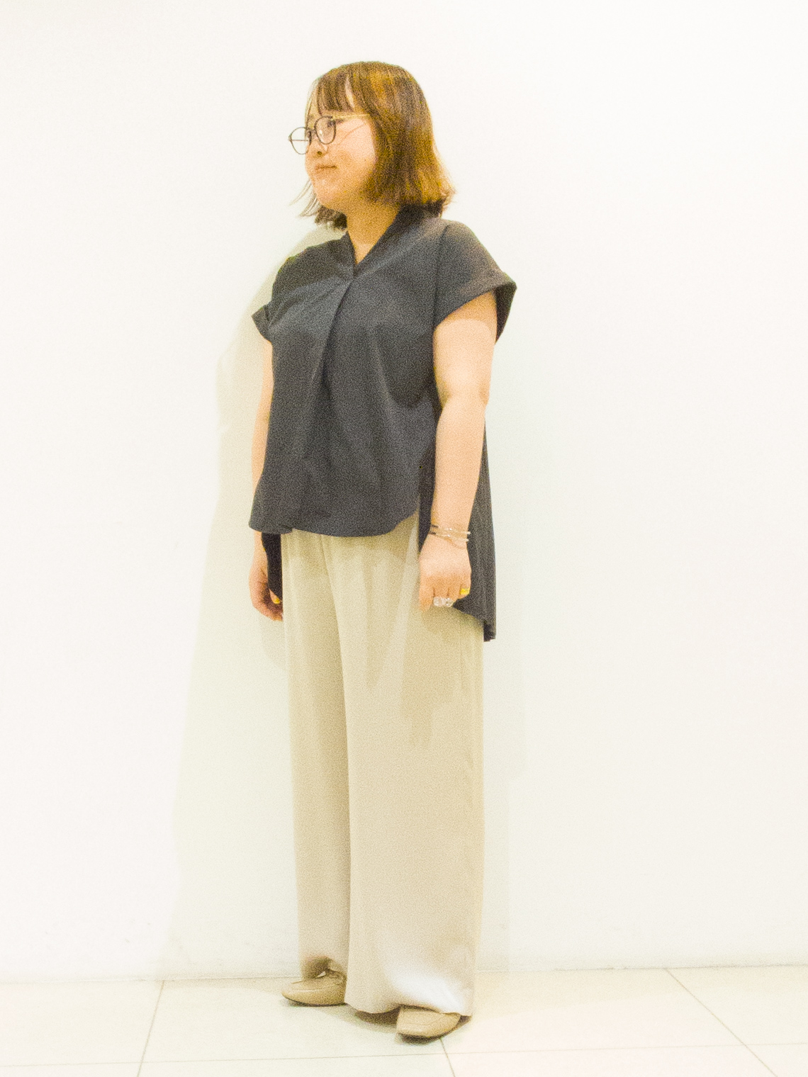 takedaさんの「UNTITLED｜【多機能付き】バックプリーツデザインブラウス」を使ったコーディネート