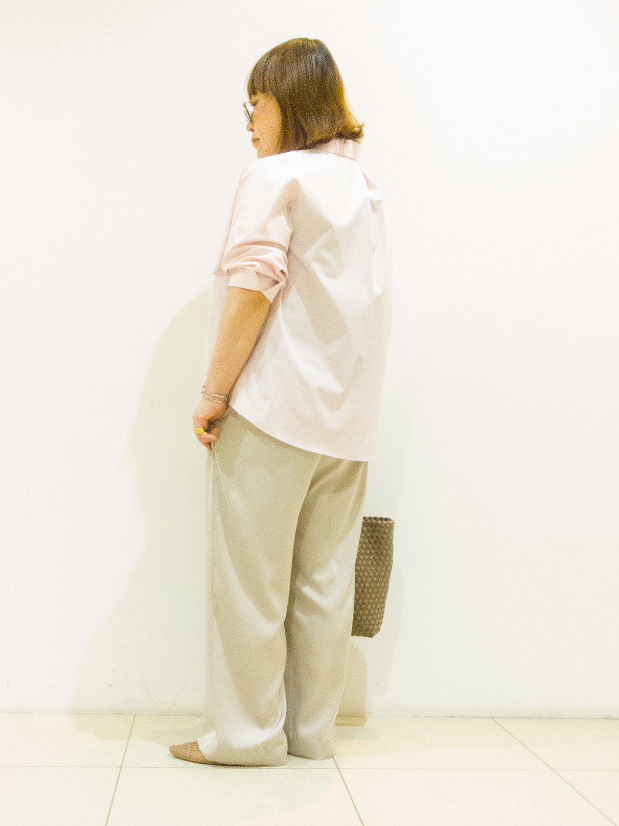 takedaさんの「UNTITLED｜【接触冷感/吸水速乾/UVカット】ドルマンスリーブシャツ」を使ったコーディネート